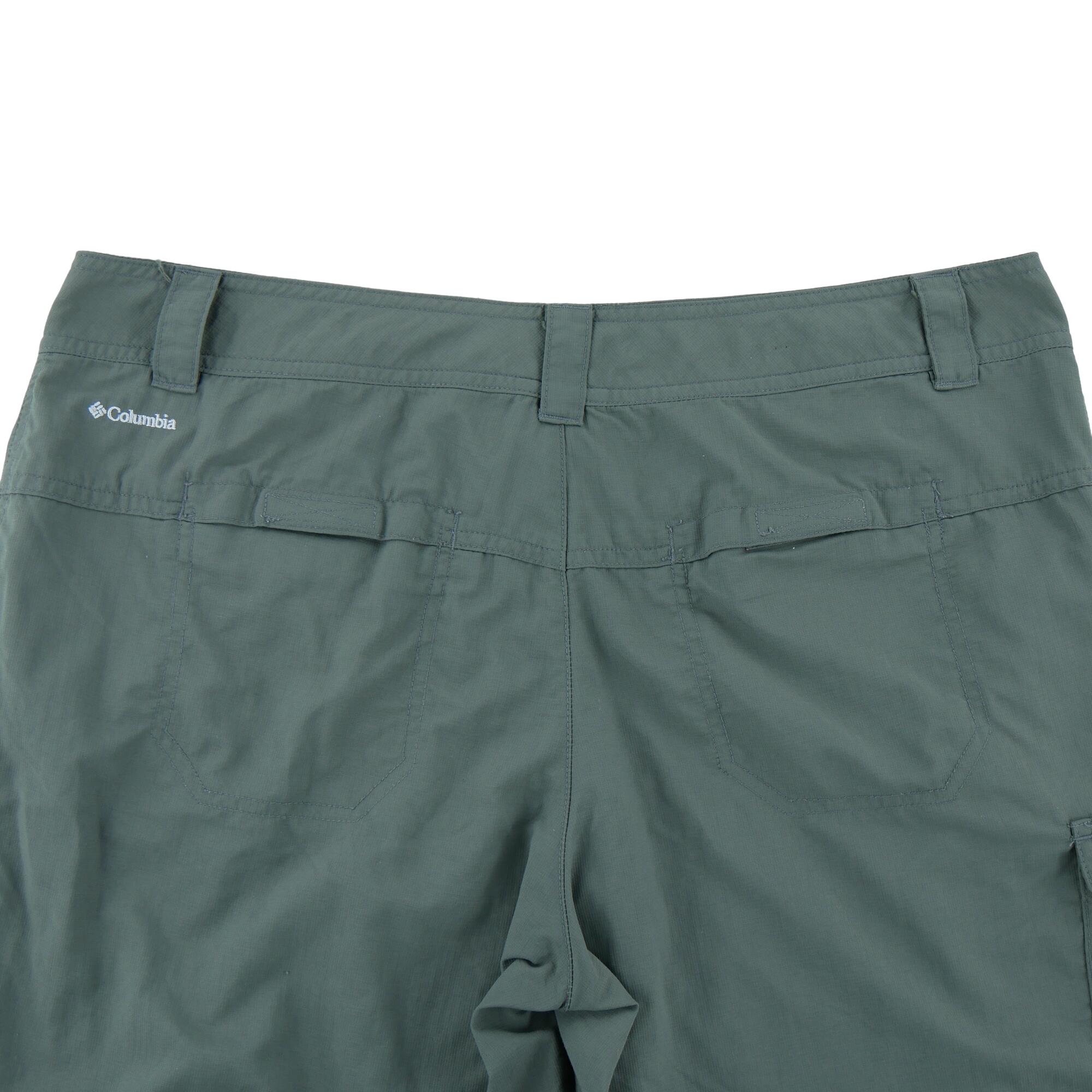 Segunda vida - Short feminino cargo cinza Columbia - Como novo 4/7