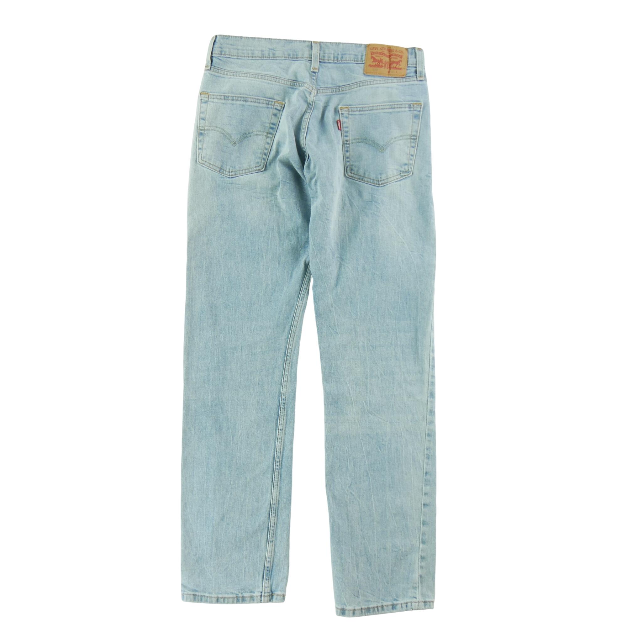 Calça jeans masculina Levi Strauss 513 regular W30/L32 2/7
