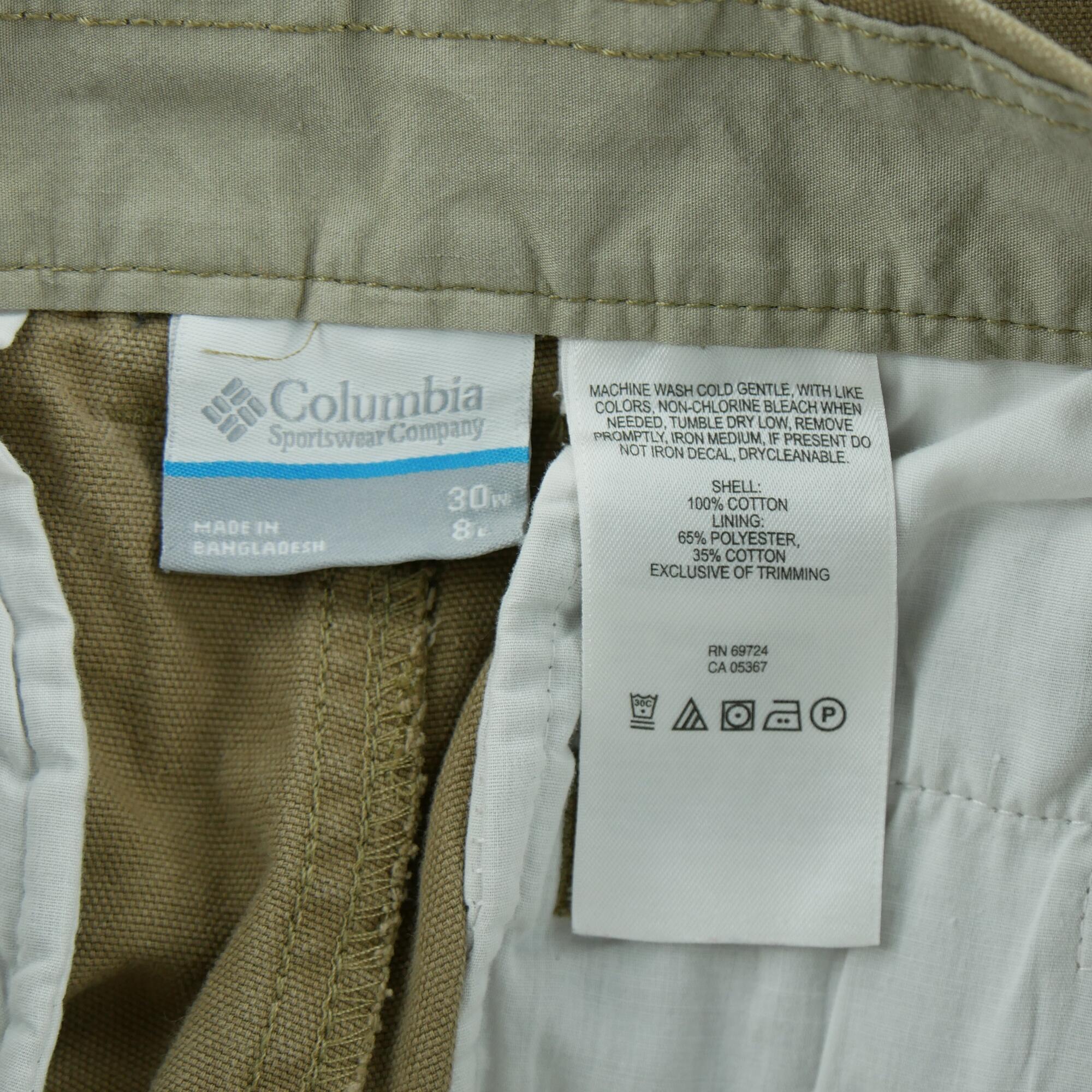Segunda Vida - Columbia Pantalones Cortos Hombre W30 - Excelente 7/7