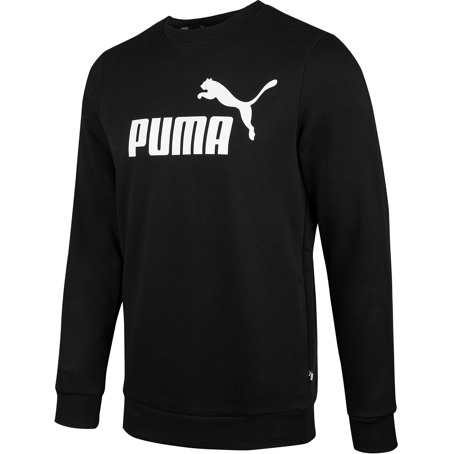 Męska bluza sportowa dresowa czarna PUMA ESS Big Logo 586678-01 4/6