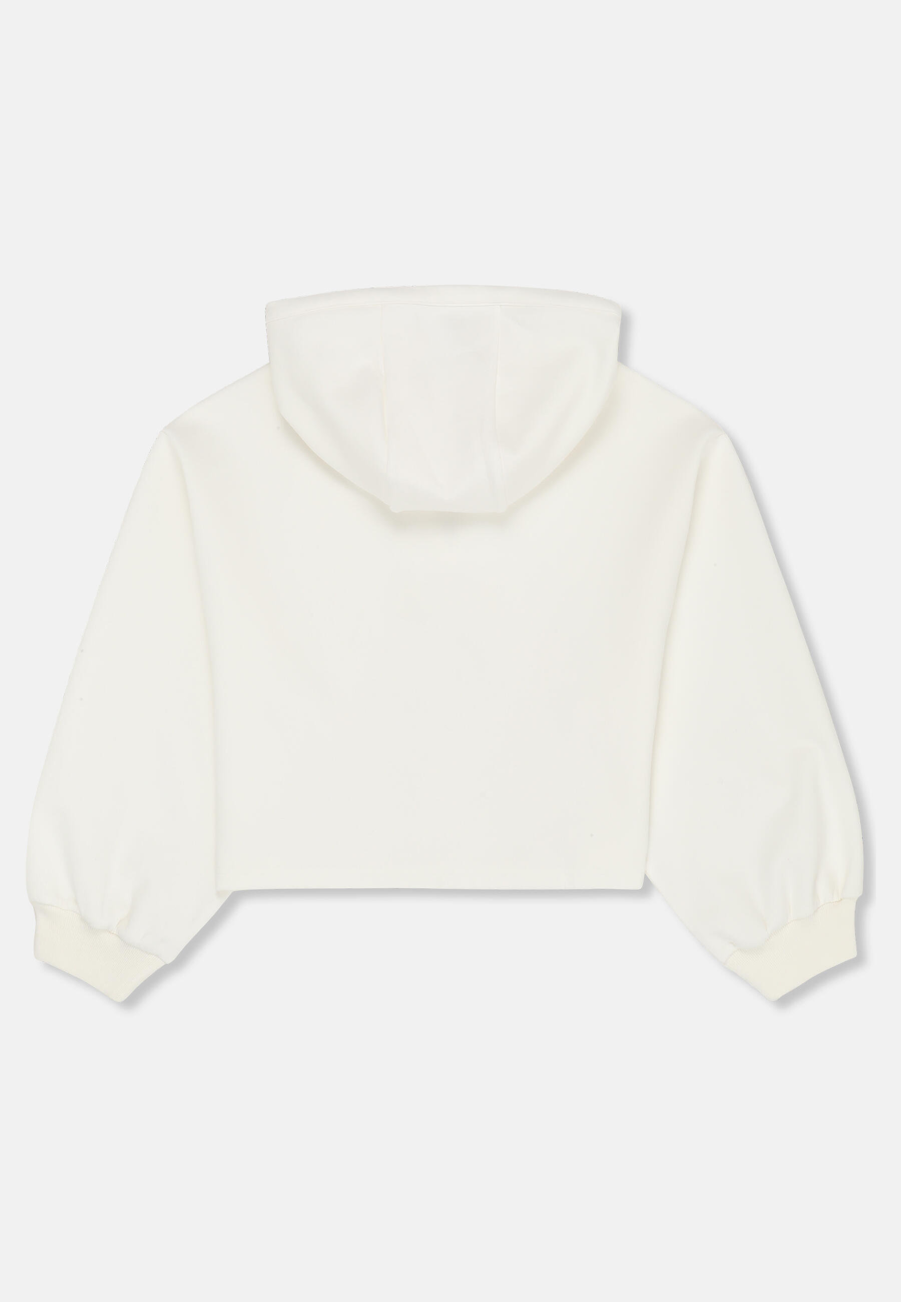 MEZZANA – Blusa de Moletom Feminina com Decote em V – Algodão e Poliéster 2/3