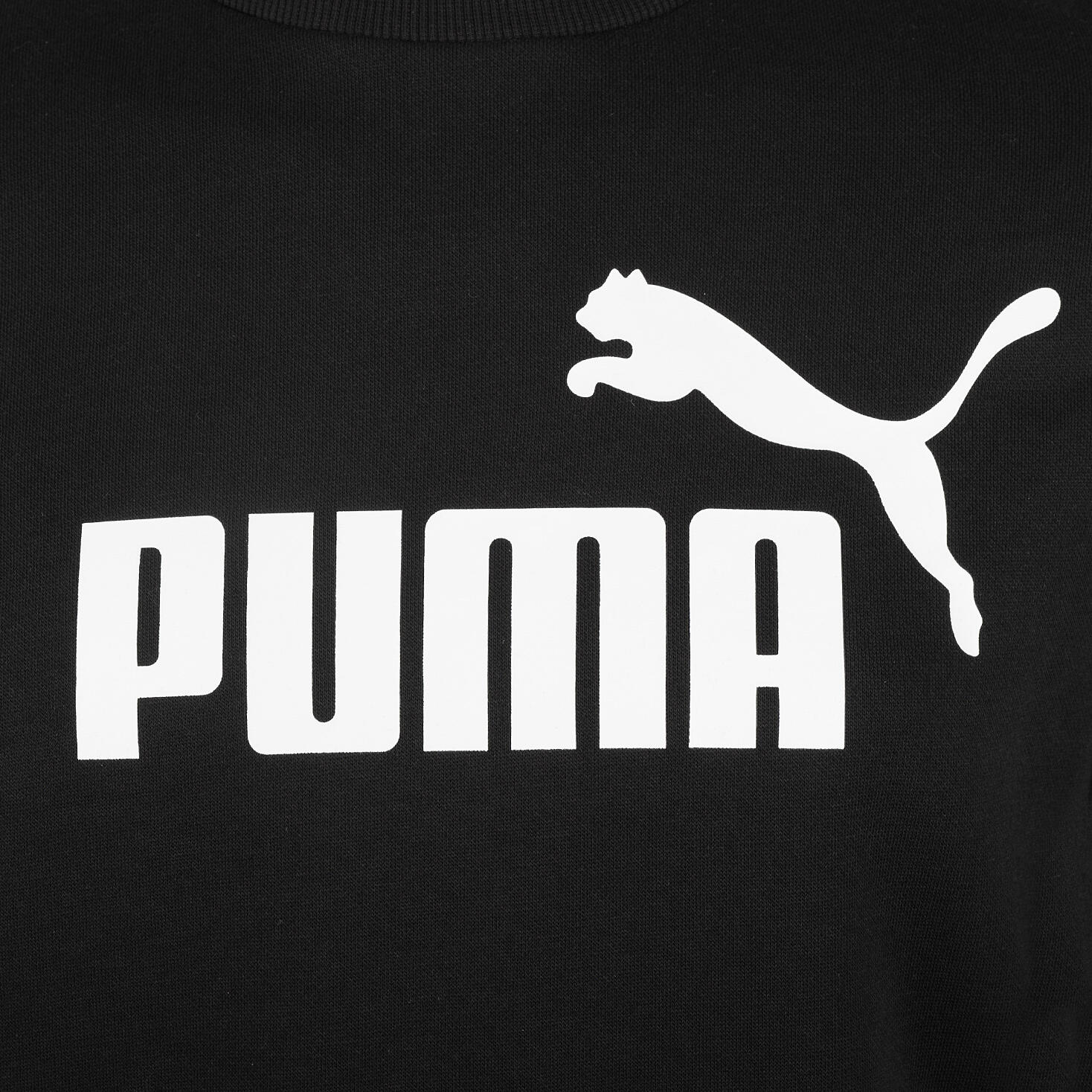 Męska bluza sportowa dresowa czarna PUMA ESS Big Logo 586678-01 6/6