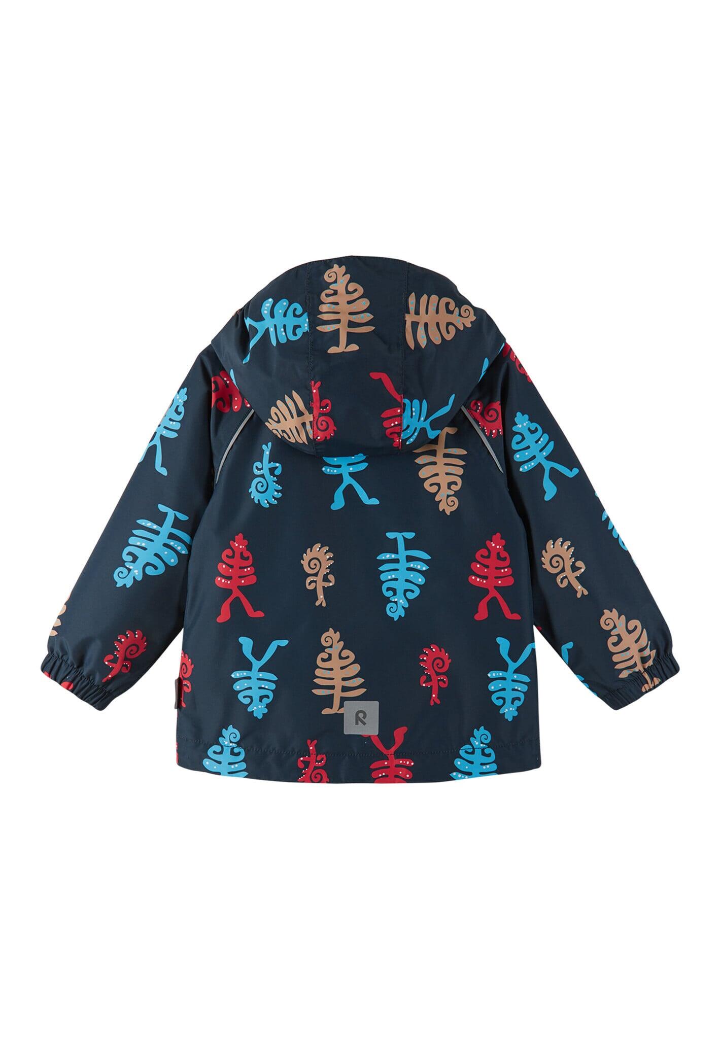Giacca impermeabile per bambini tec Hete Navy 2/5