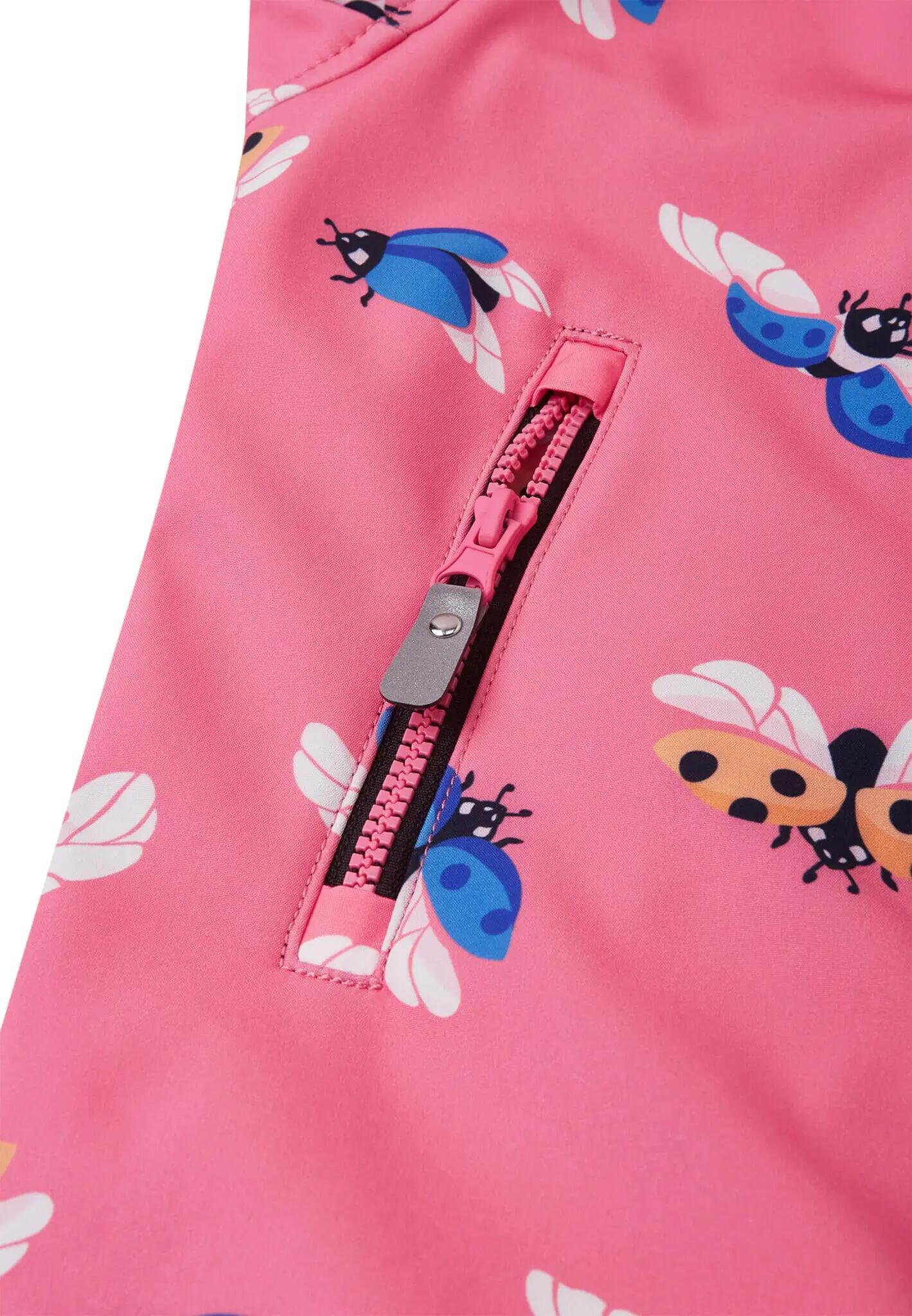 Tuta Softshell per Bambini Mjosa in corallo morbido 5/5
