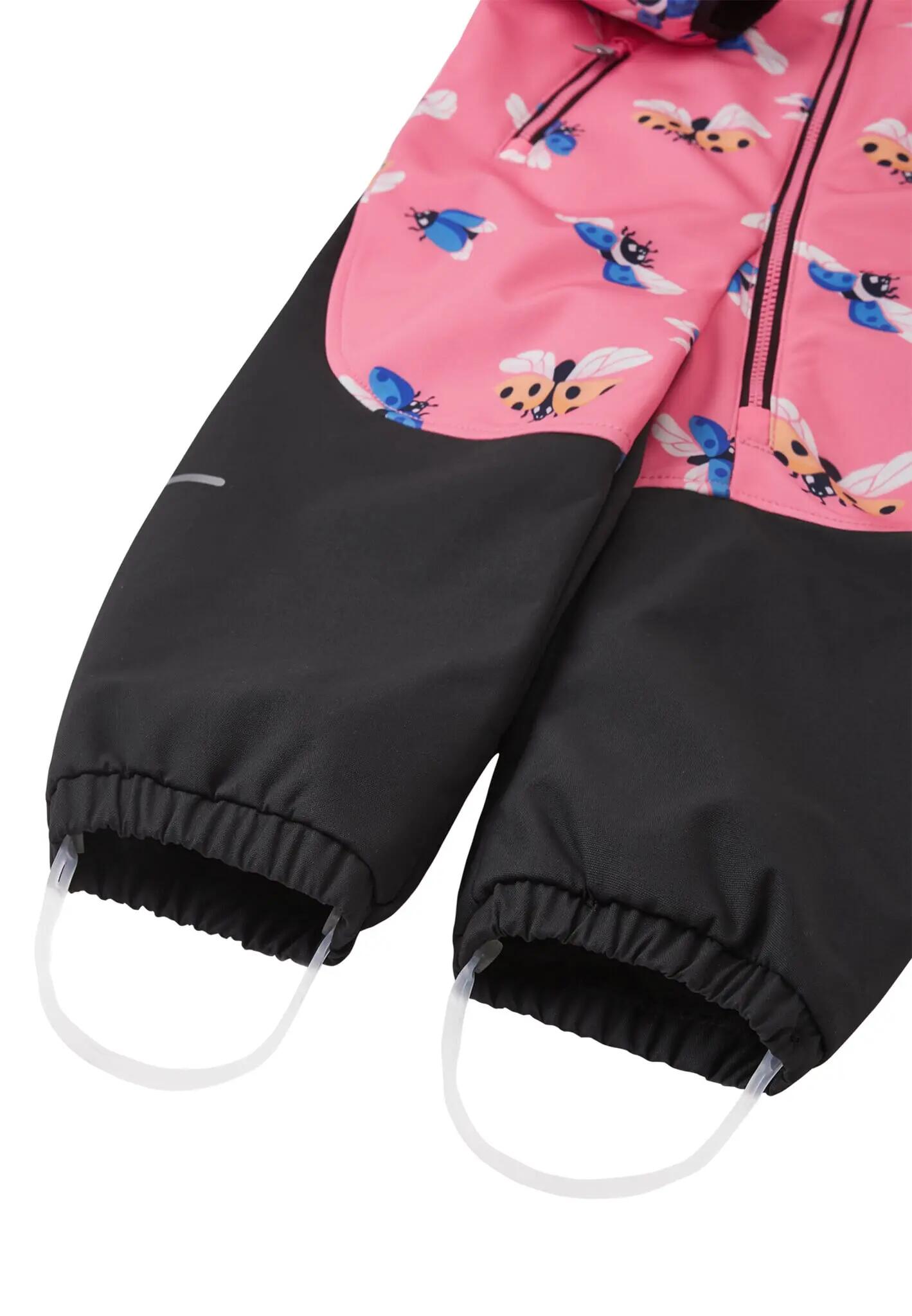 Tuta Softshell per Bambini Mjosa in corallo morbido 4/5