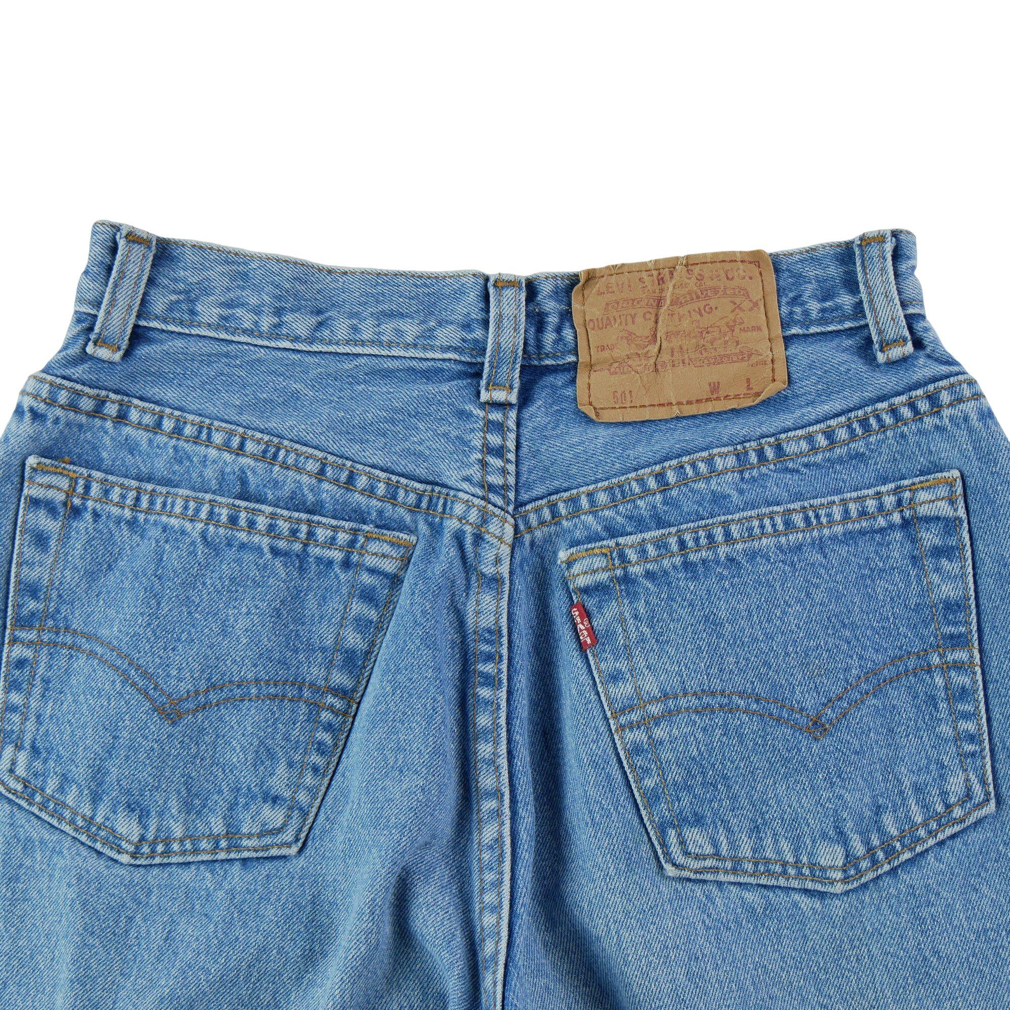 Segunda vida - Calças de ganga azul Levi's 501 para mulher - Como novo 4/6
