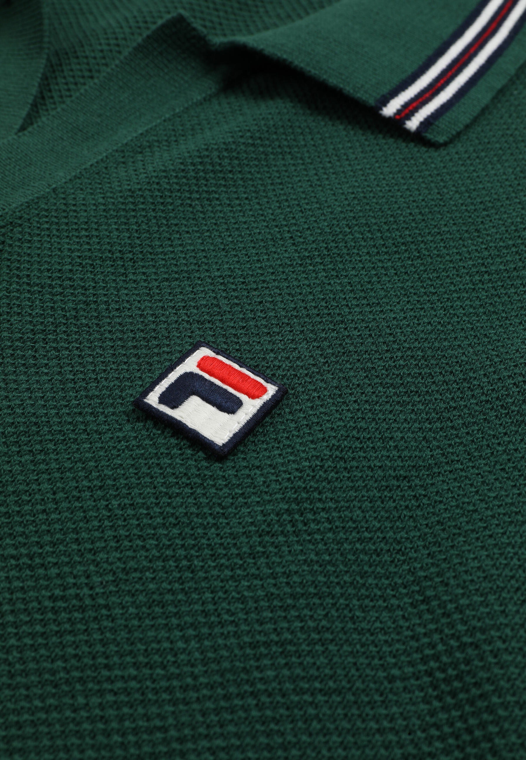 FILA Apparel ORENTANO Regular Johnny Collar Strick-Poloshirt 3/3