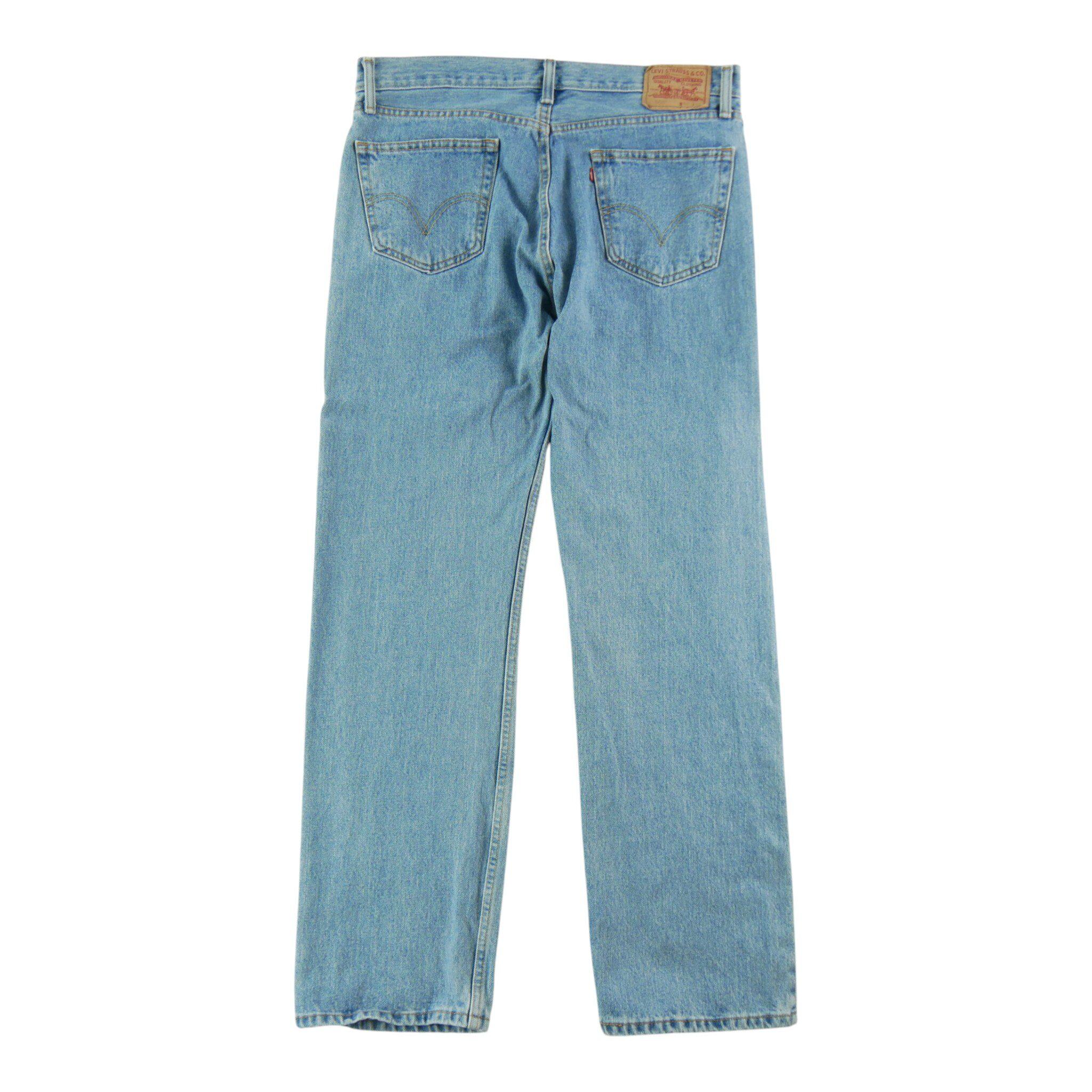 Calça jeans masculina Levi Strauss 505 regular W36/L32 2/7