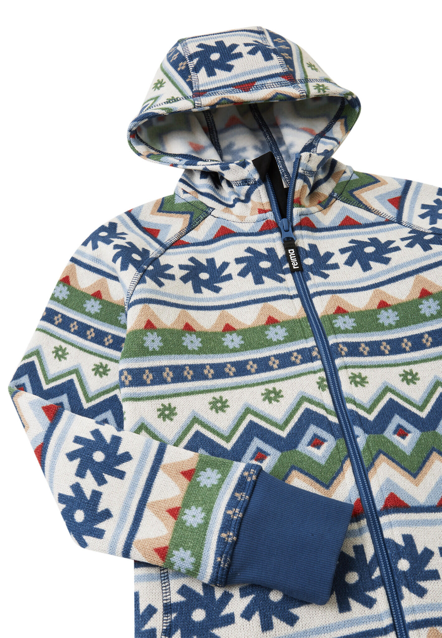 Kinder Fleecejacke Northern Green Clay 3/7