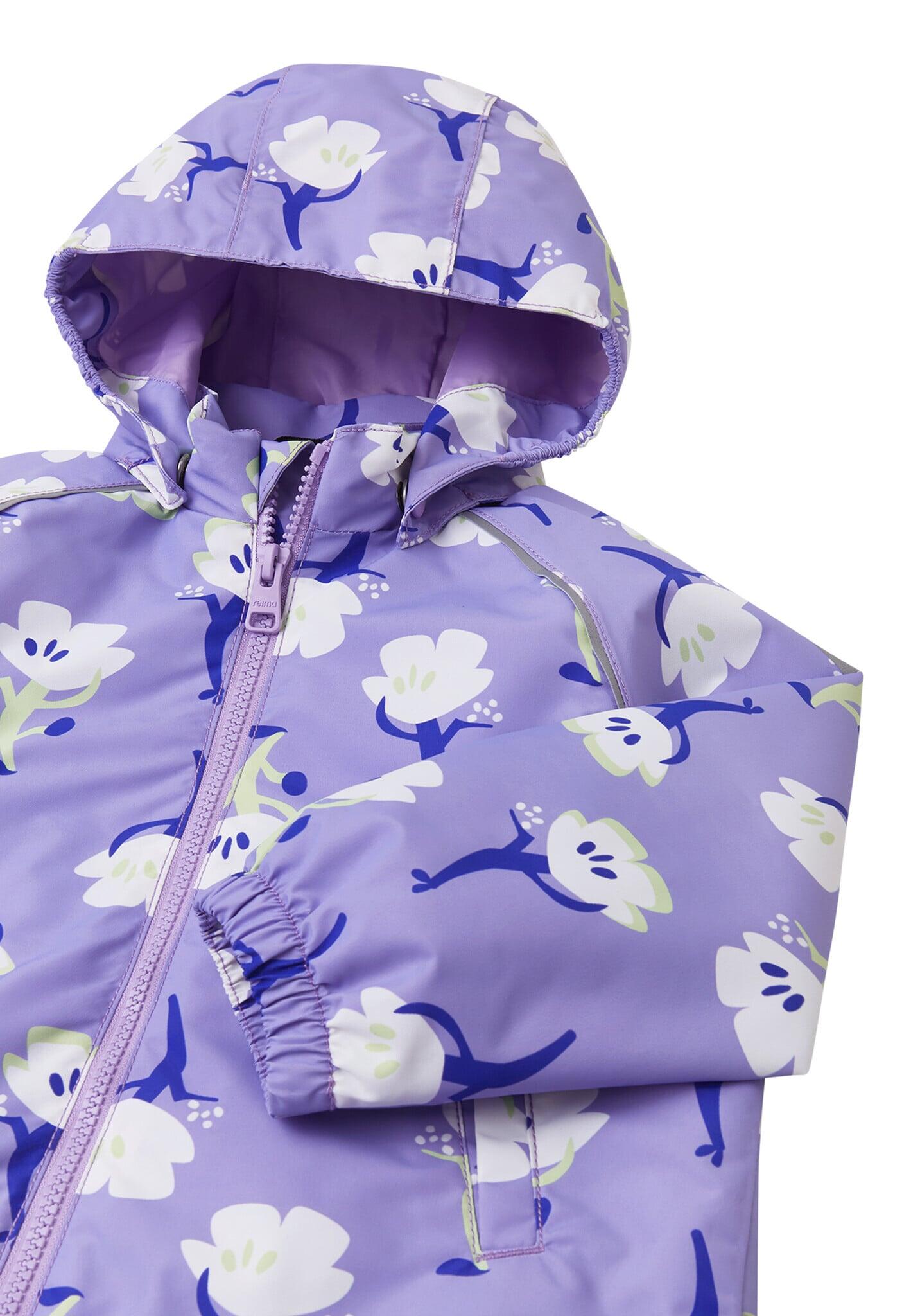 Giacca da pioggia per bambini tec Hete color lilla ametista 3/5