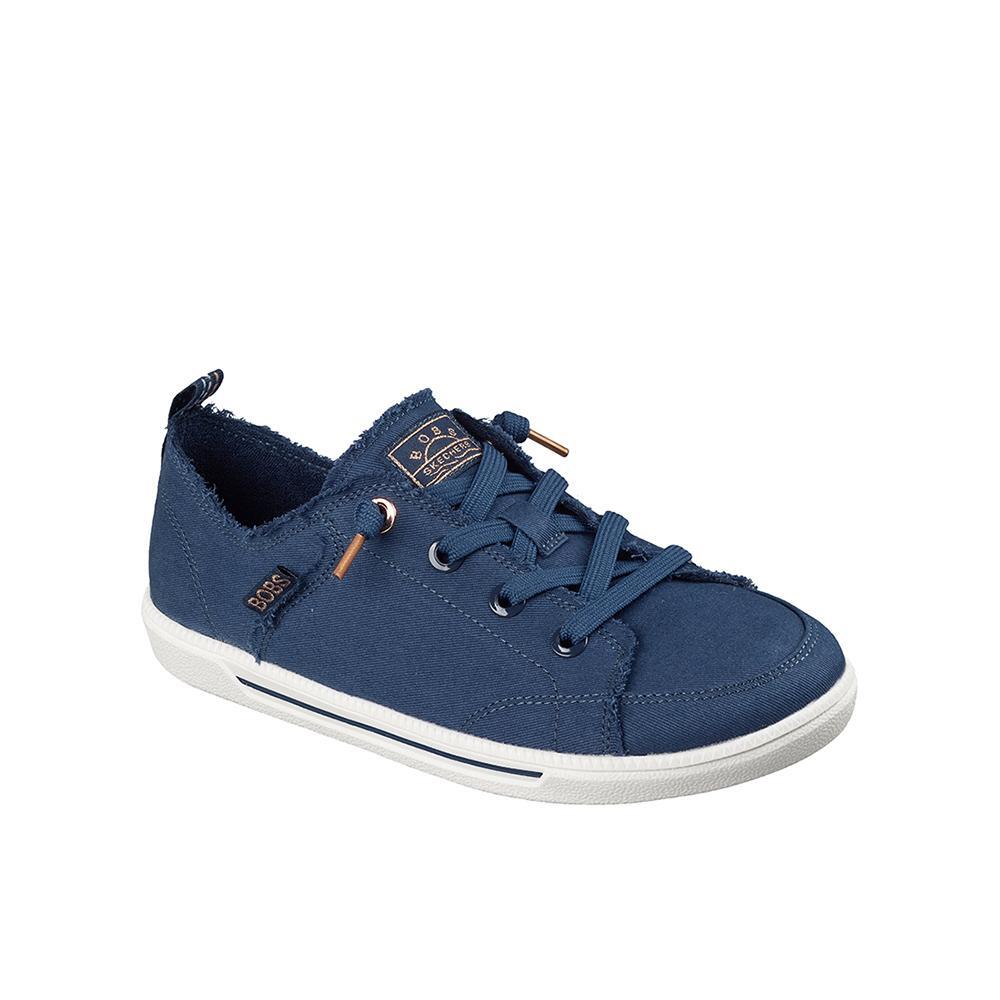 Zapatillas Skechers Mujer B Cute 2.0 Frayed Canvas Azul 2/4
