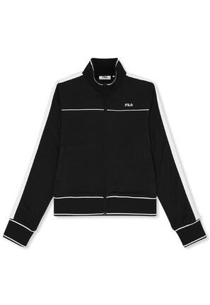 FILA Apparel MICHI reguläre, verkürzte Trainingsjacke mit Band