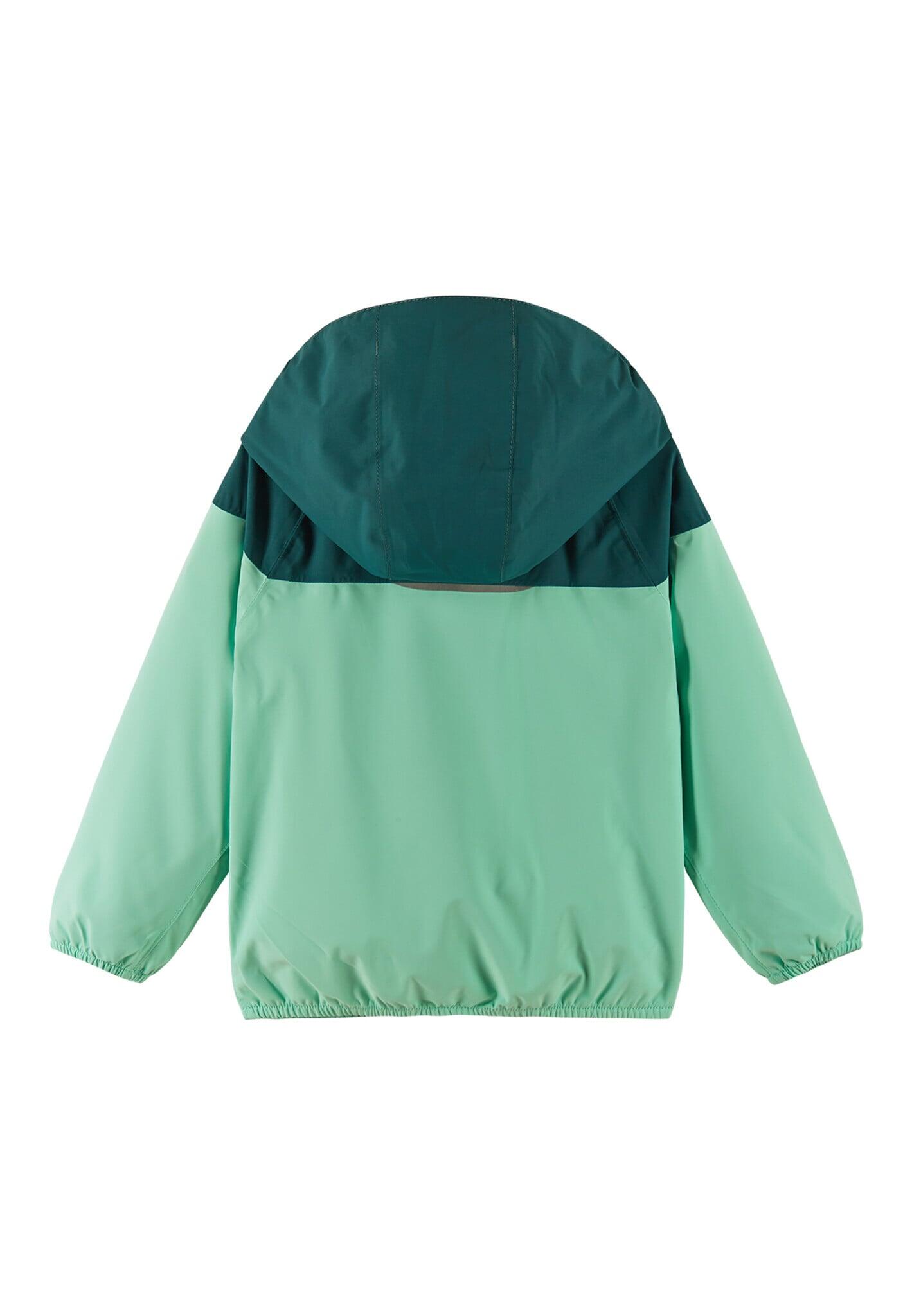 Giacca da pioggia per bambini tec Tuuliaho Fresh Mint 2/5
