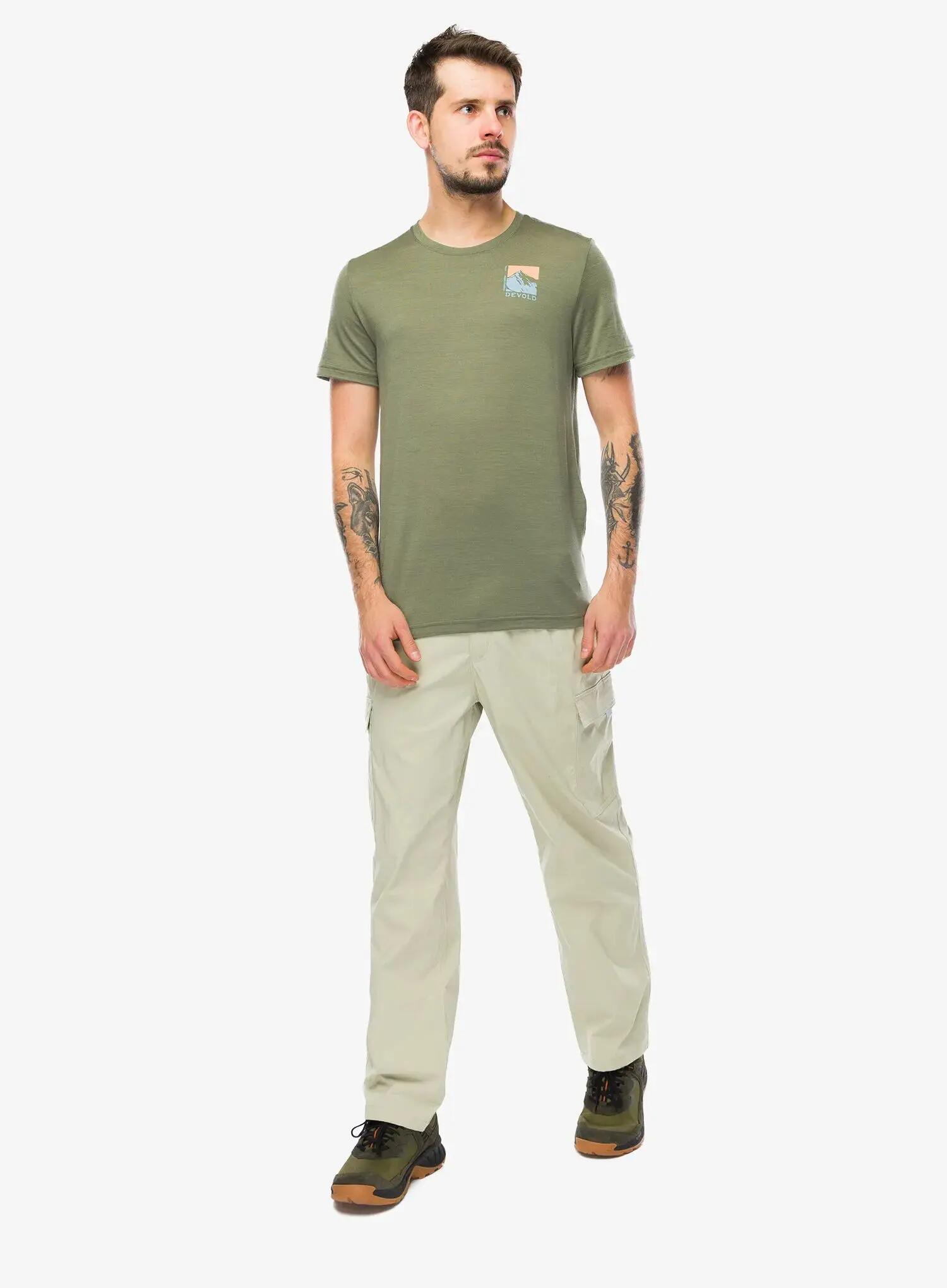 Koszulka merino Devold Classic Summit Tee 2/7