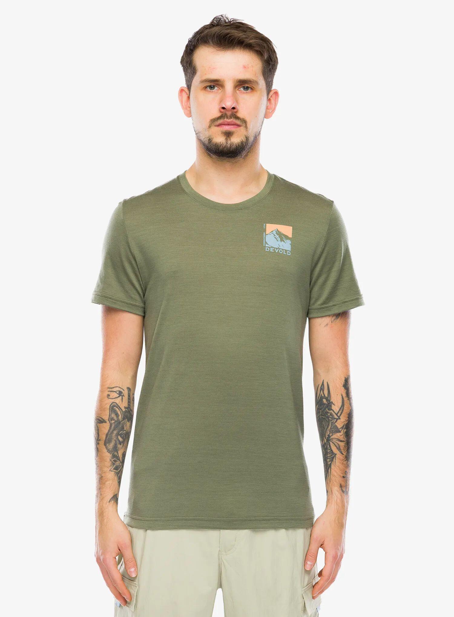 Koszulka merino Devold Classic Summit Tee 7/7