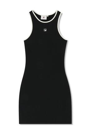 FILA Apparel MAIANO ärmelloses Rippkleid mit Logo