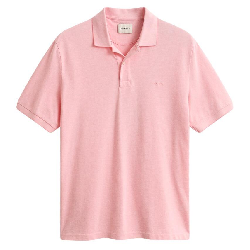 Heren Polo Shirt 2 Tone Roze 1/5