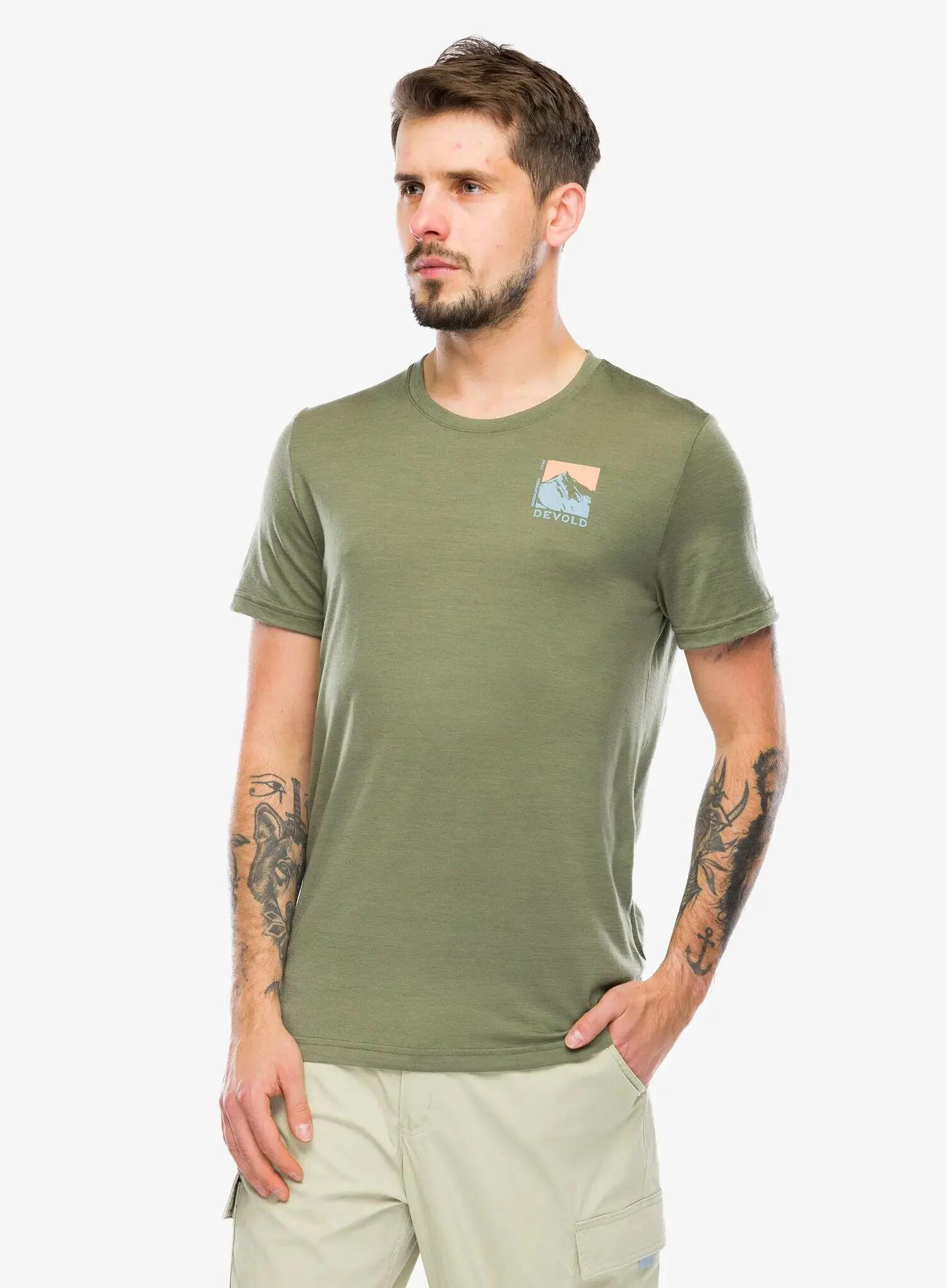 Koszulka merino Devold Classic Summit Tee 4/7