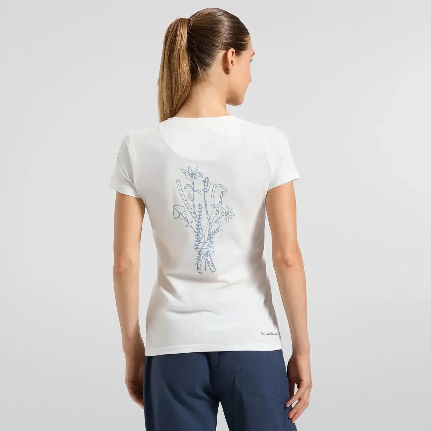 T-shirt damski La Sportiva Climb Flower 2/2