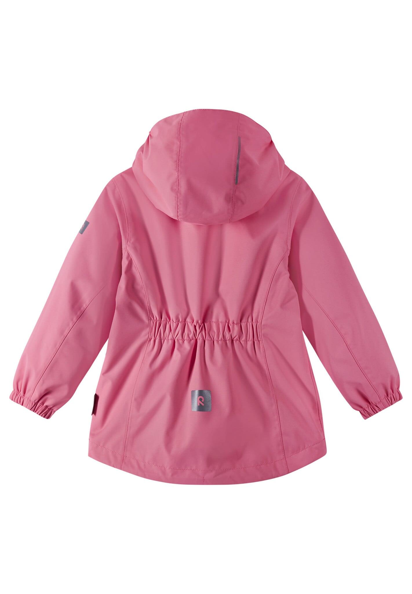 Giacca da pioggia per ragazze Tec Anise Sunset Pink 2/5