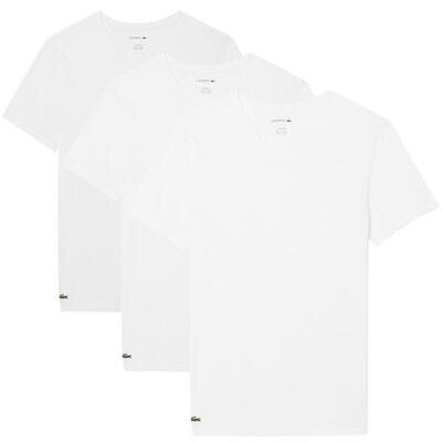 Heren 3-pack v-hals shirts basic wit