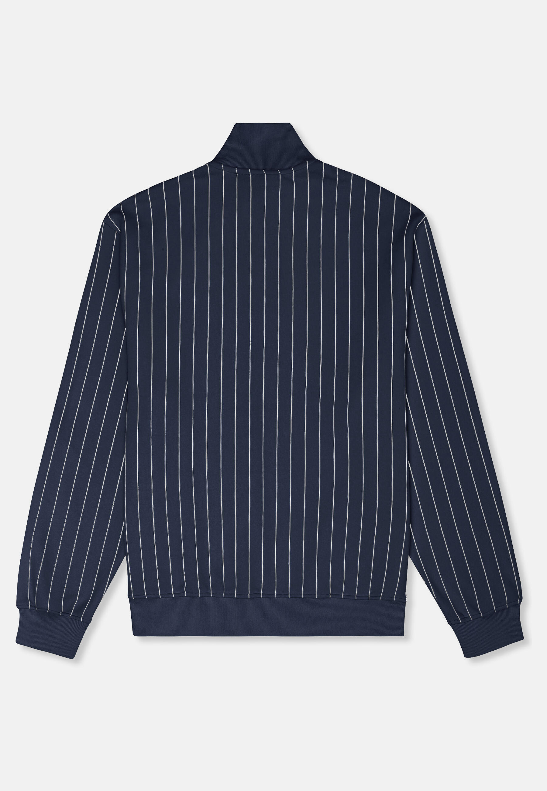 FILA Apparel STATUTO sweat-shirt demi-zip à fines rayures coupe ample 2/3