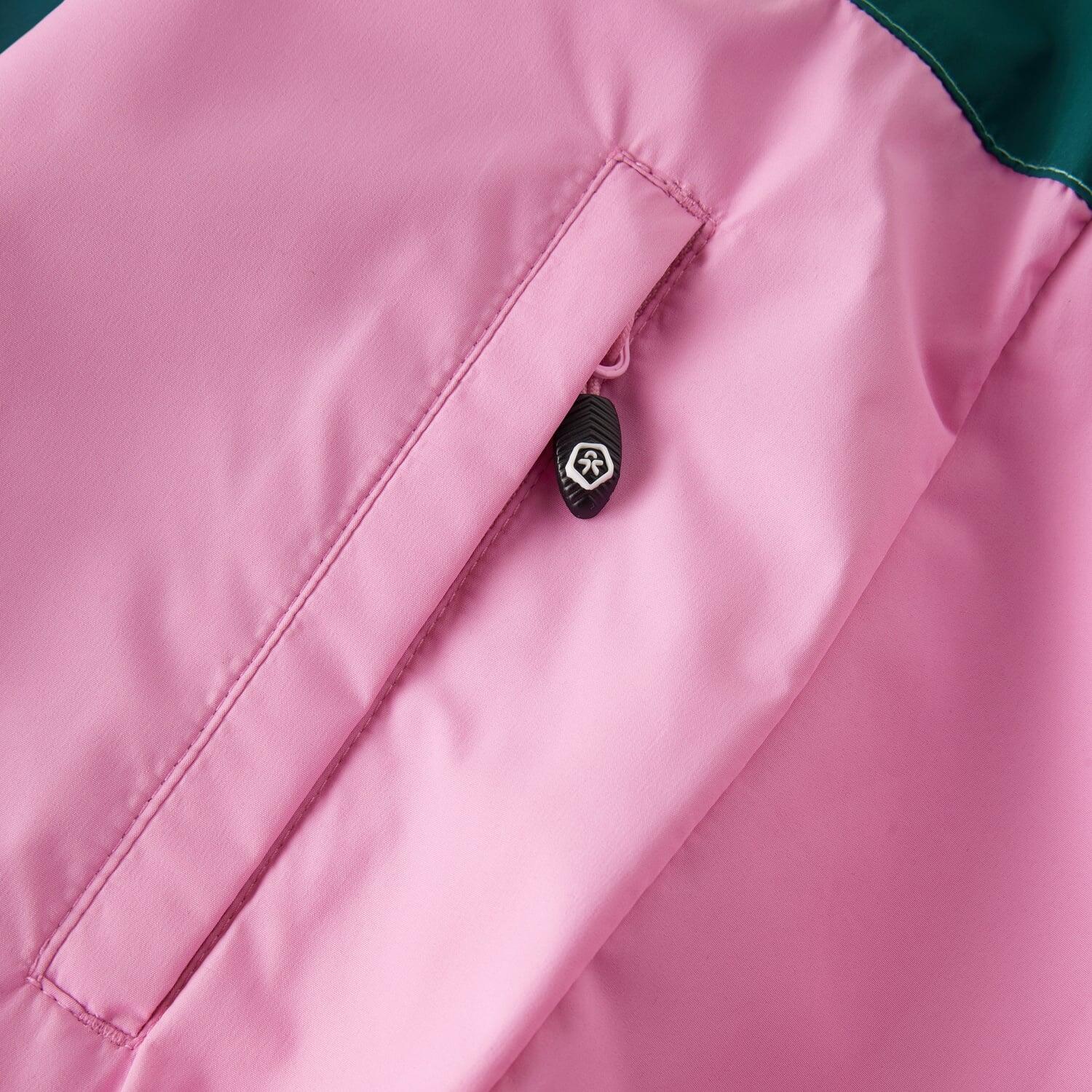 Regenjacke Colorblock Begonia Pink 4/4