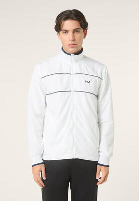 Giacca Uomo Fila Casale Lightweight Sportiva Casual Regular Fit Bright White L