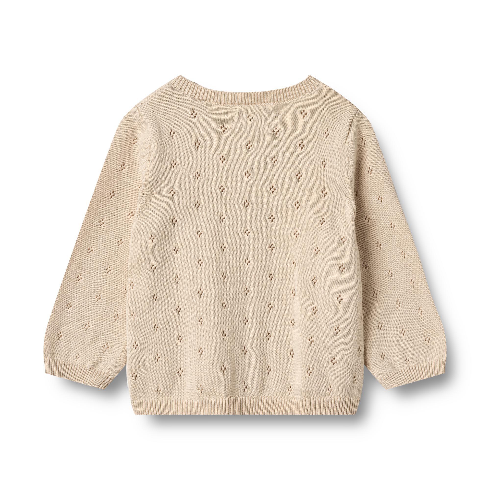 Cardigan lavorato a maglia per neonati Maia 2/5