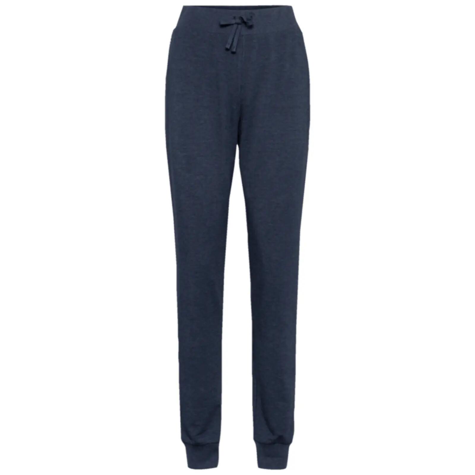 KARI TRAA Kari Pant - terry-lined regular fit with elastic drawstring waist 1/3