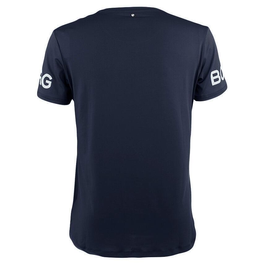 Multi-Sport Heren Performance O-hals Shirt Basic Logo Blauw 6/6