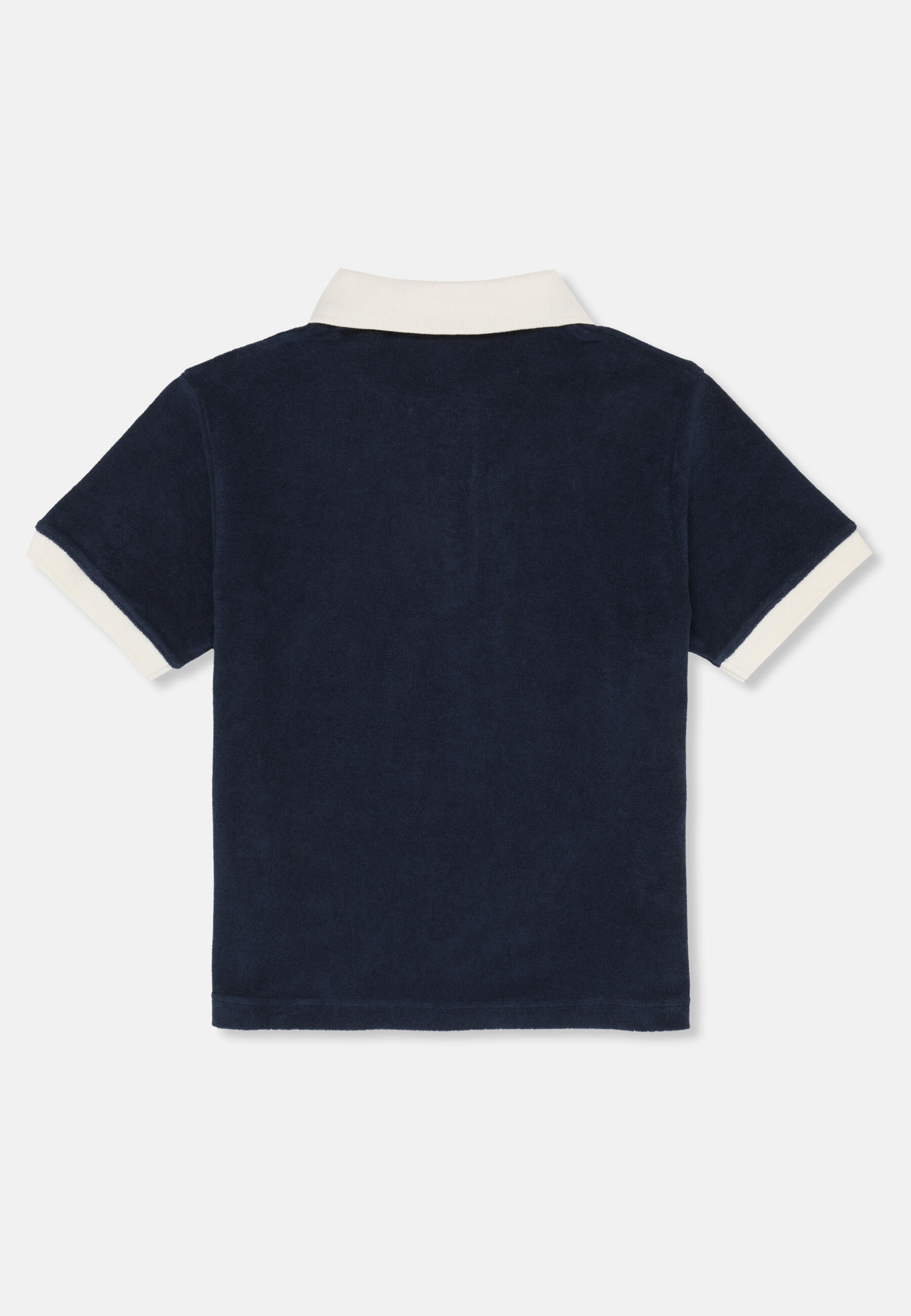 FILA Apparel BELFORT Relaxed Johnny-Kragen Frottee-Top 2/3