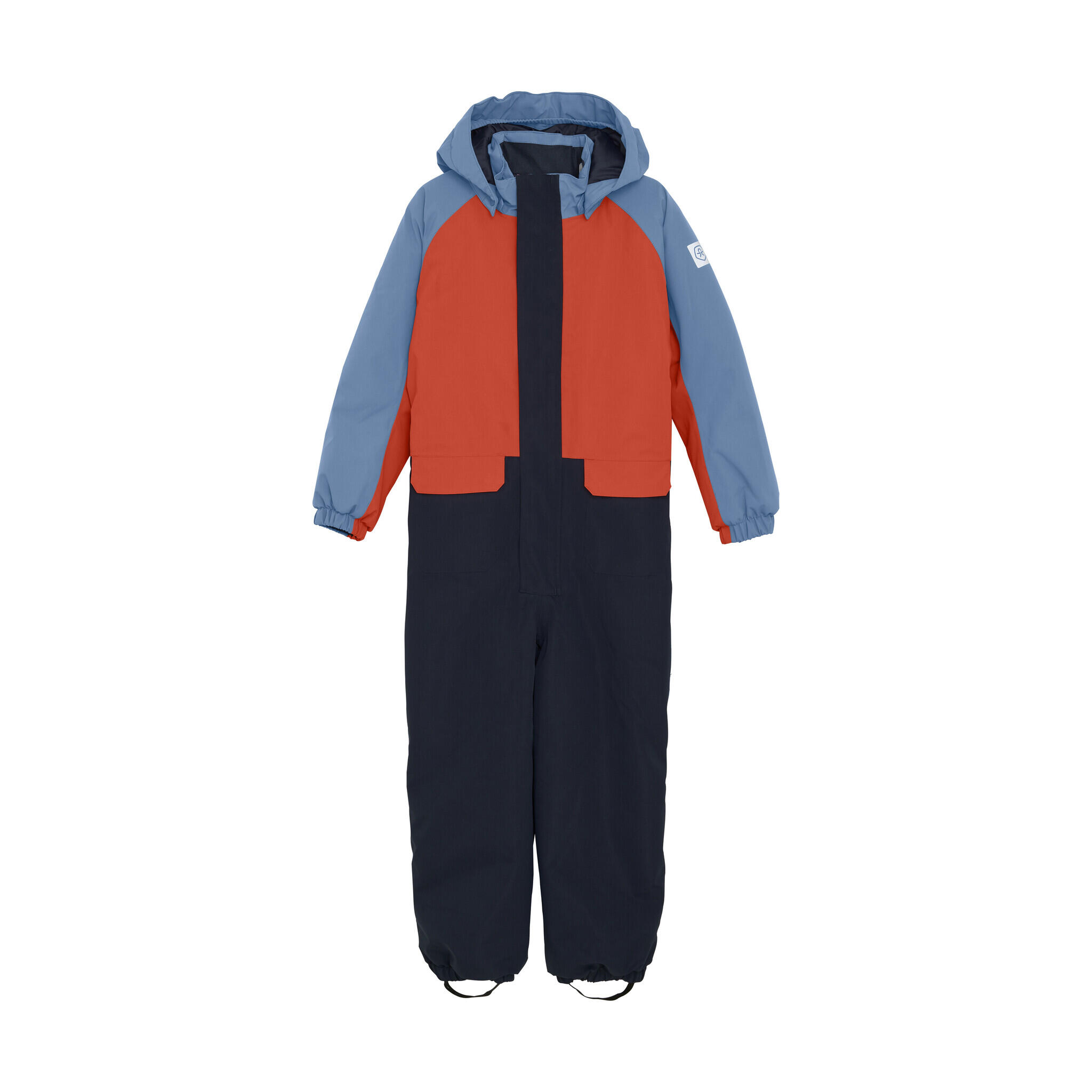 Combinaison de ski Colorblock Bleu Coronet 1/4