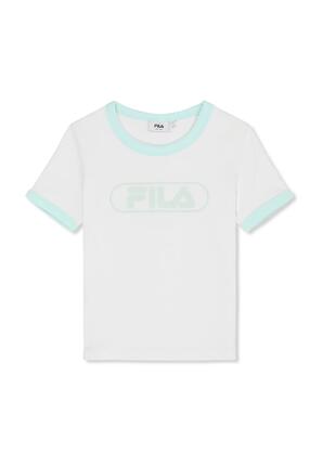 T-shirt Cercina Slim Logo Ringer pour bébé – T-shirts femme – Coton