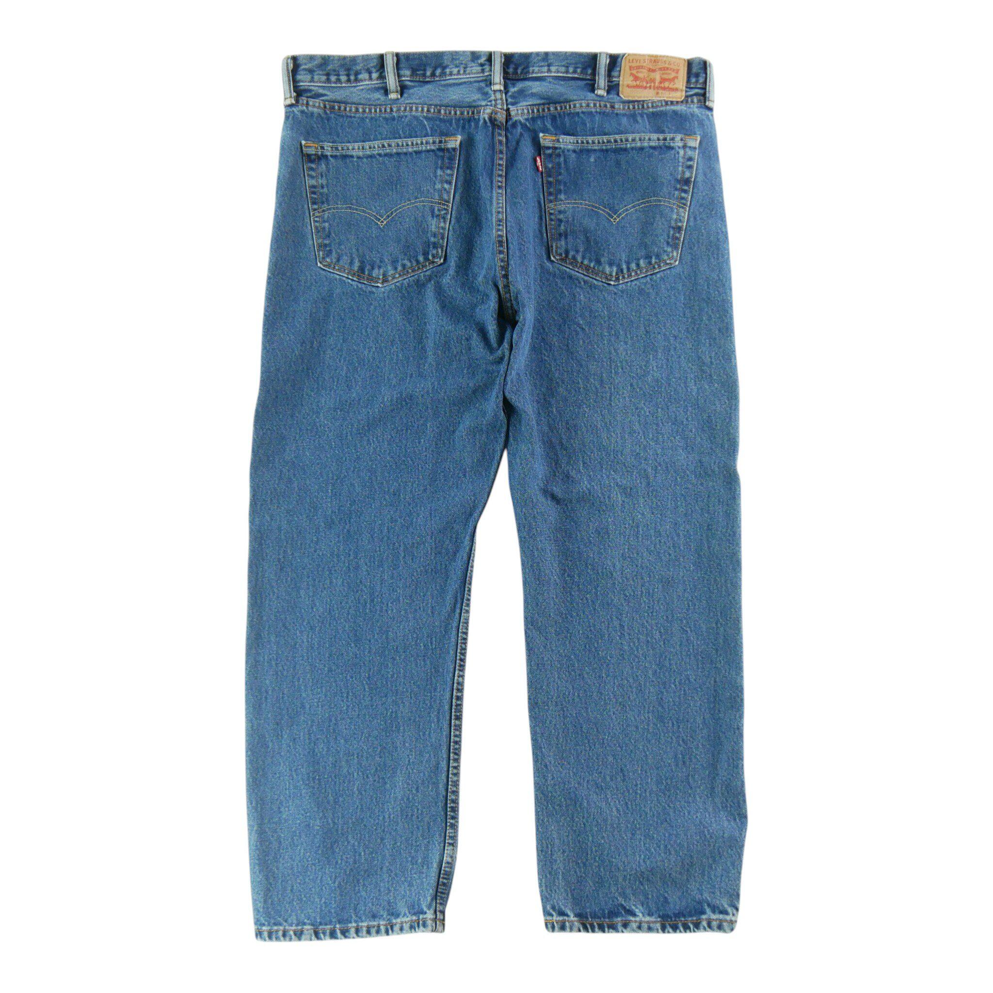 Calça jeans masculina Levi Strauss 505 regular W42/L29 2/7