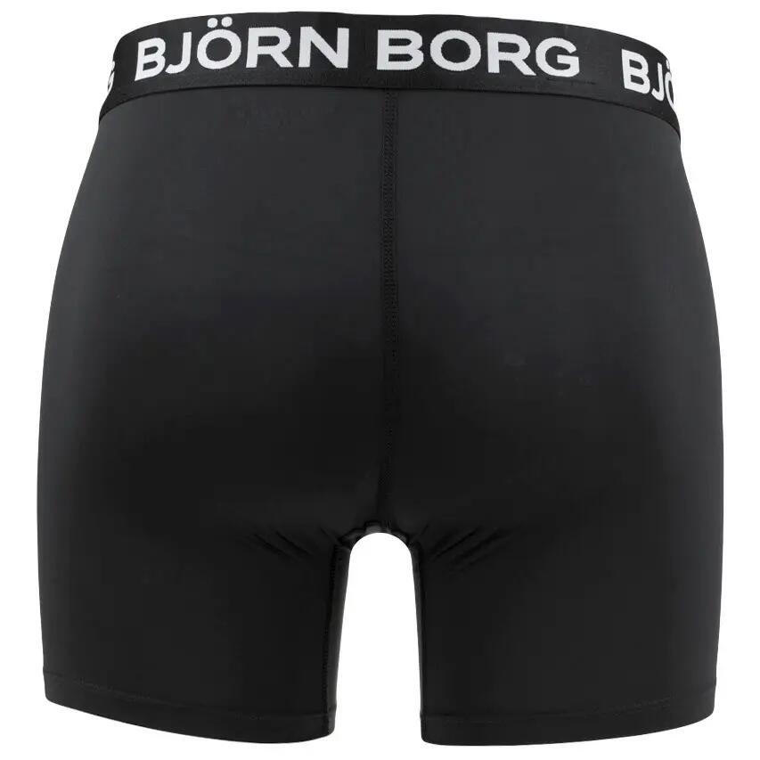 Multi-Sport Heren Sports Microfiber 2-Pack Boxers Zwart 3/3