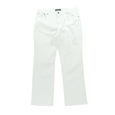Tweedehands - dames witte flare jeans - goede staat