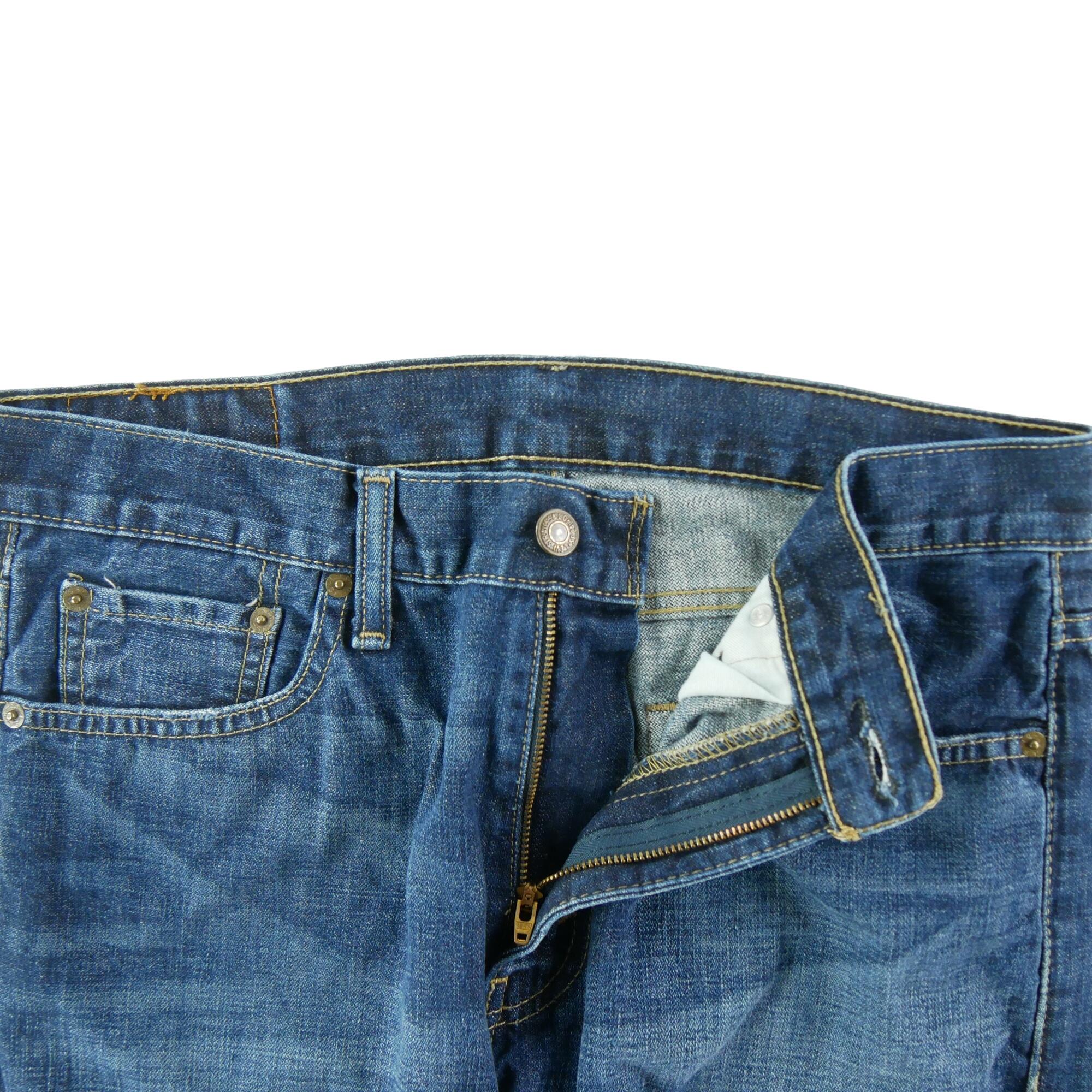 Segunda vida - Calça jeans masculina Levi Strauss 513 - Em muito bom estado 5/7