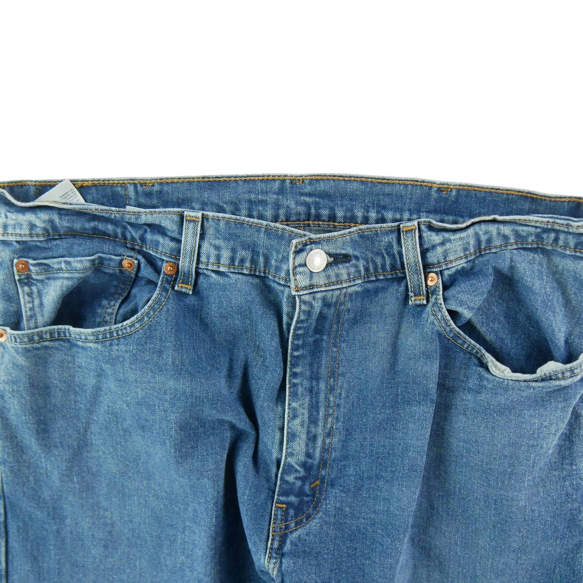 Calça jeans masculina Levi Strauss 505 regular W38/L32 3/7