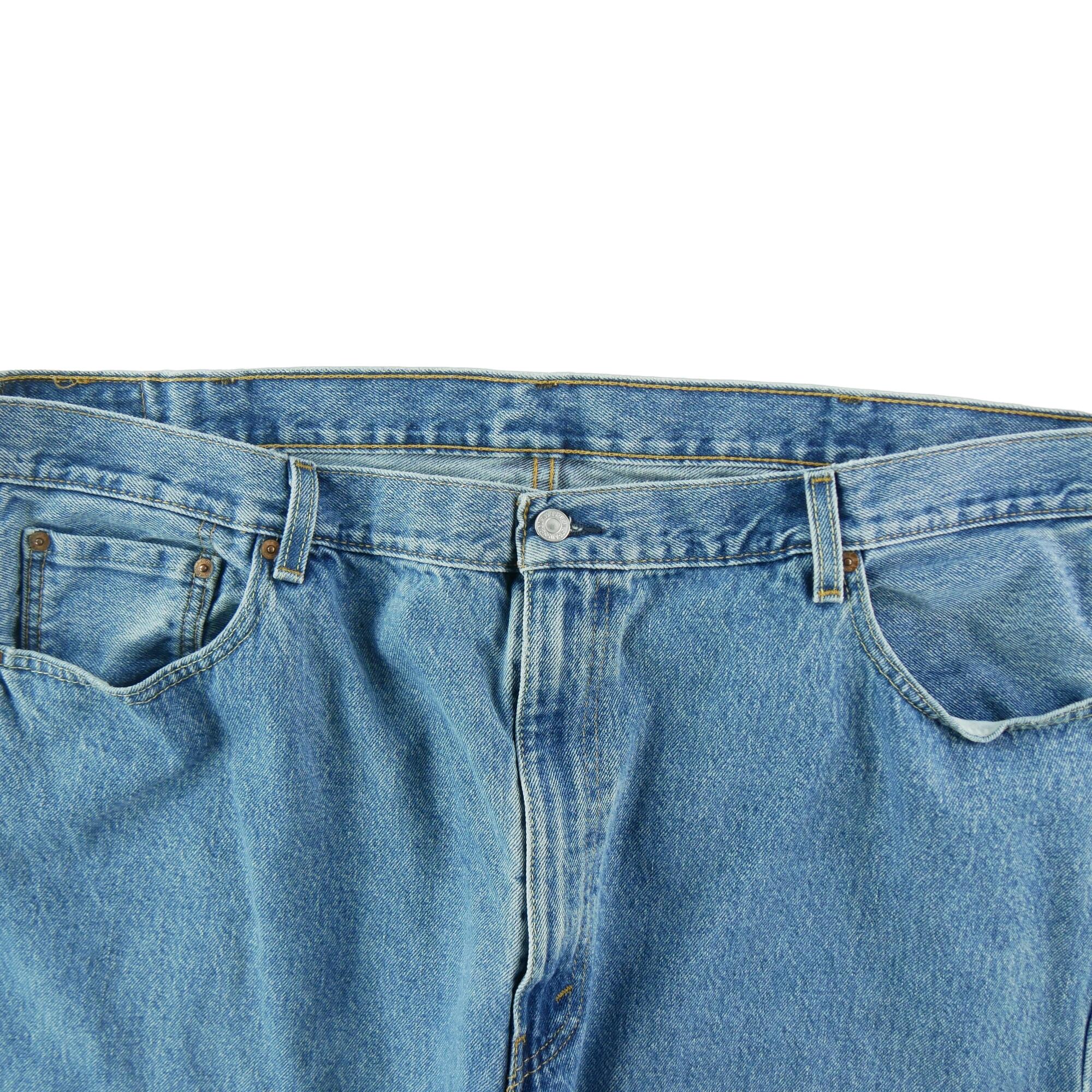 Segunda vida - Calça jeans masculina Levi Strauss 559 Relaxed W48L29 - Como novo 3/7