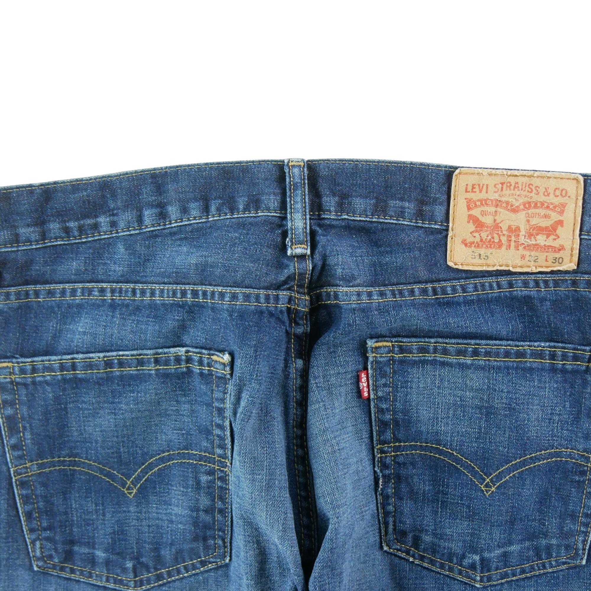 Segunda vida - Calça jeans masculina Levi Strauss 513 - Em muito bom estado 4/7