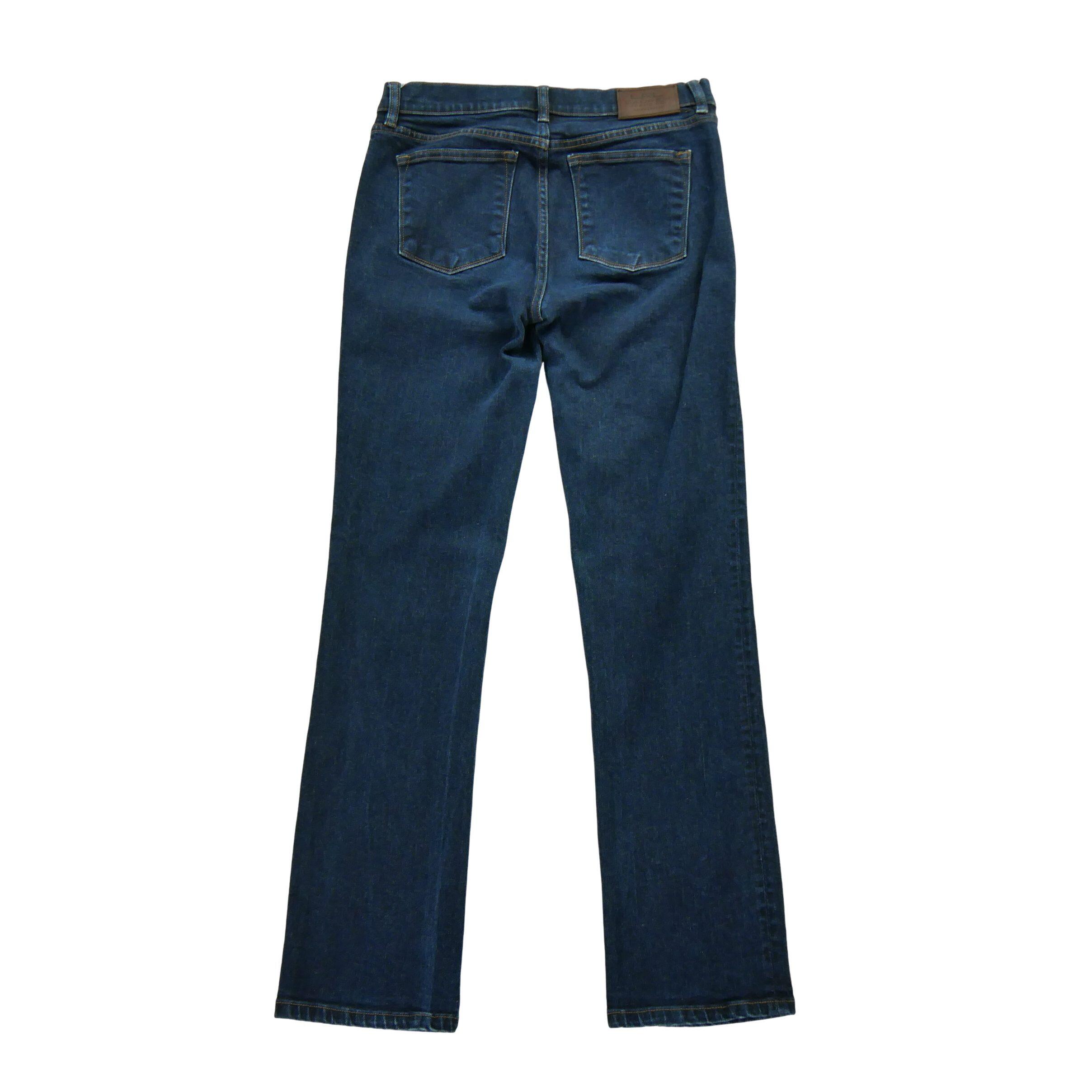 Refurbished - Damen Straight Leg Jeans in Raw Blue - Wie neu 2/7