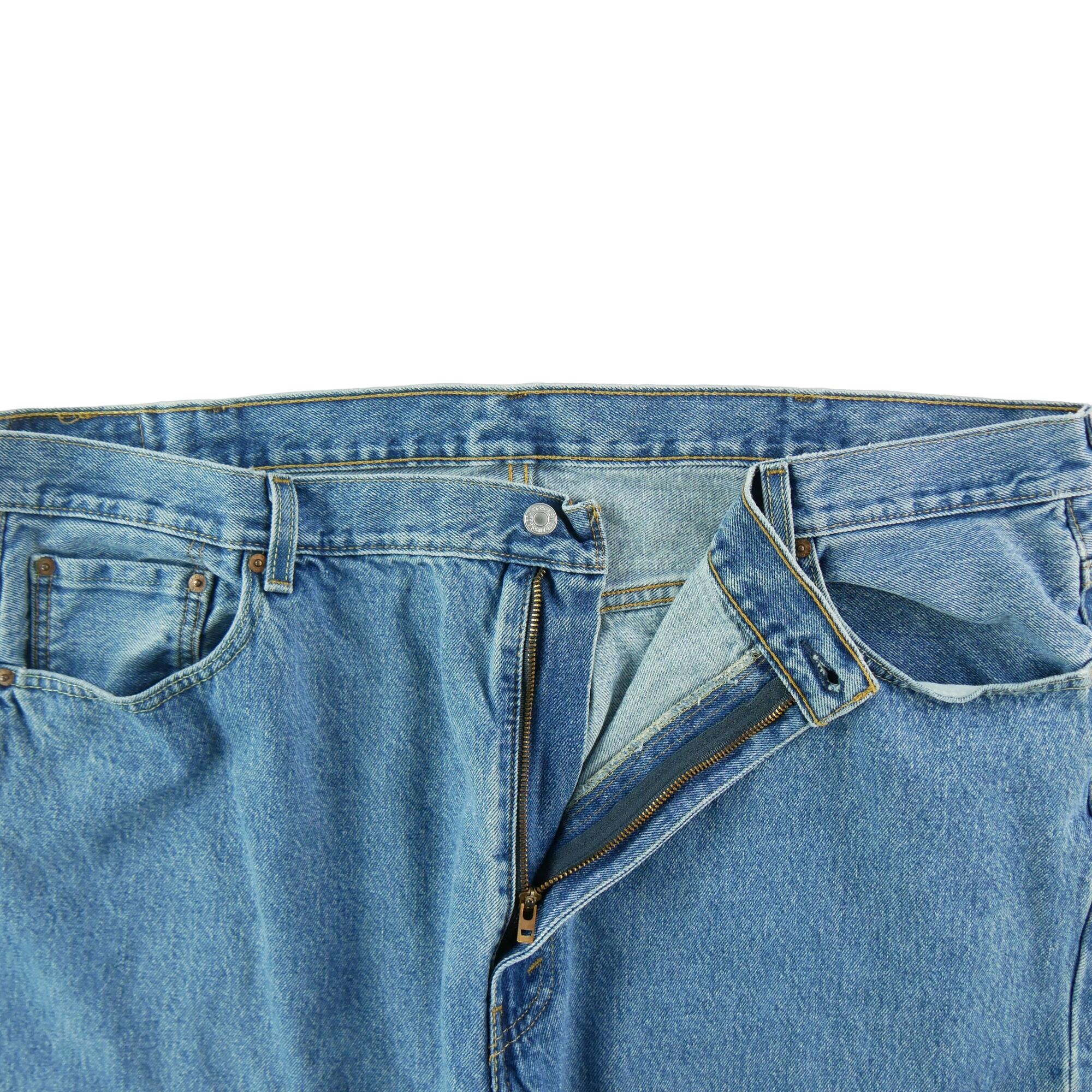 Segunda vida - Calça jeans masculina Levi Strauss 559 Relaxed W48L29 - Como novo 5/7