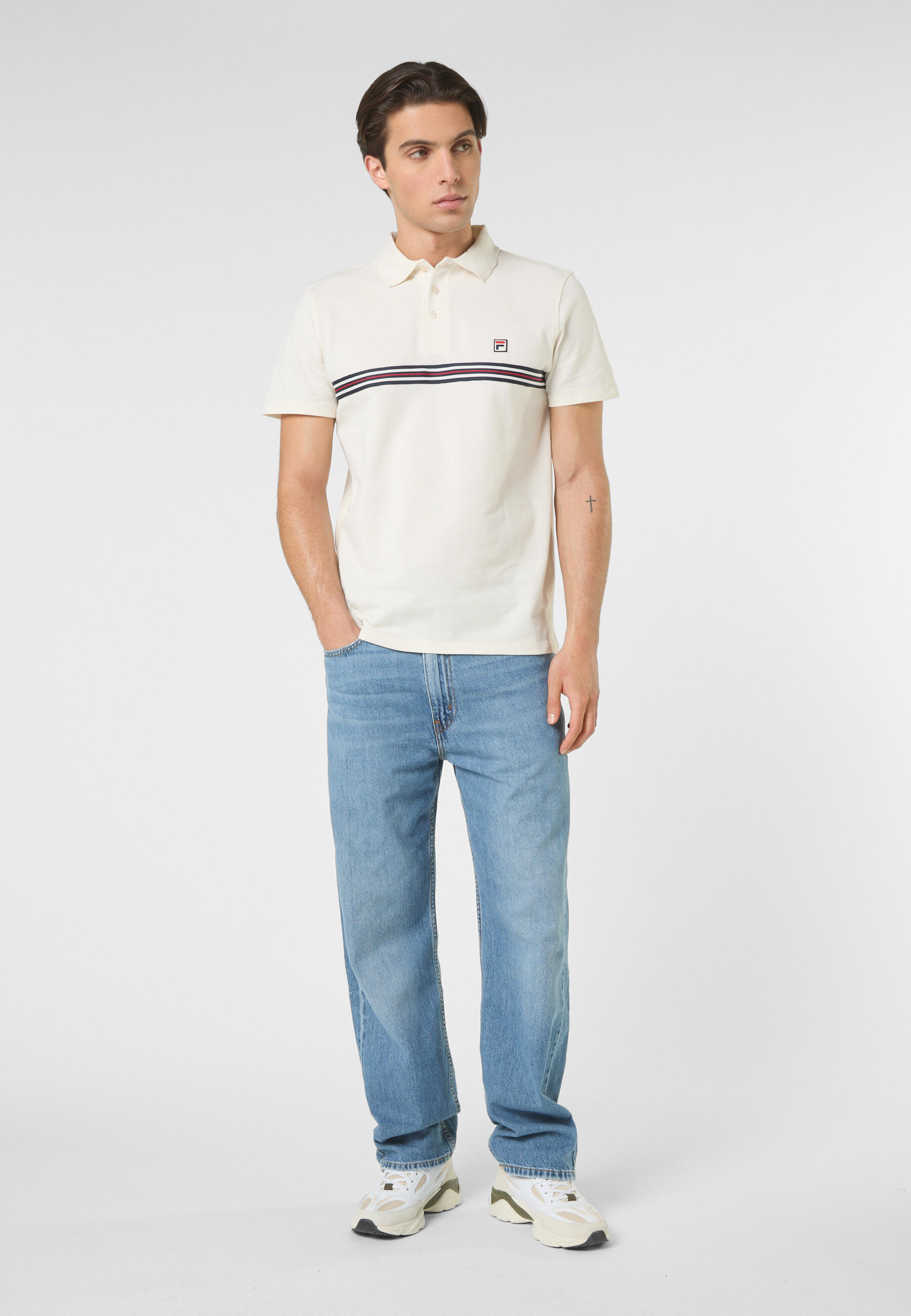 Polo FILA Apparel DIECIMO regular heritage tape 3/6