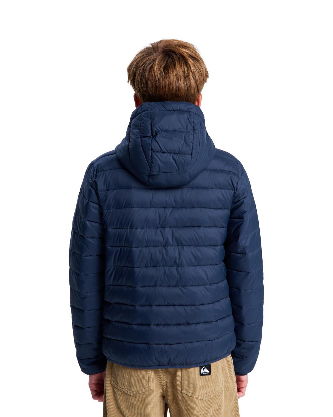 Isolatiejack met capuchon SCALY Blau Jongens 8-16 2/4