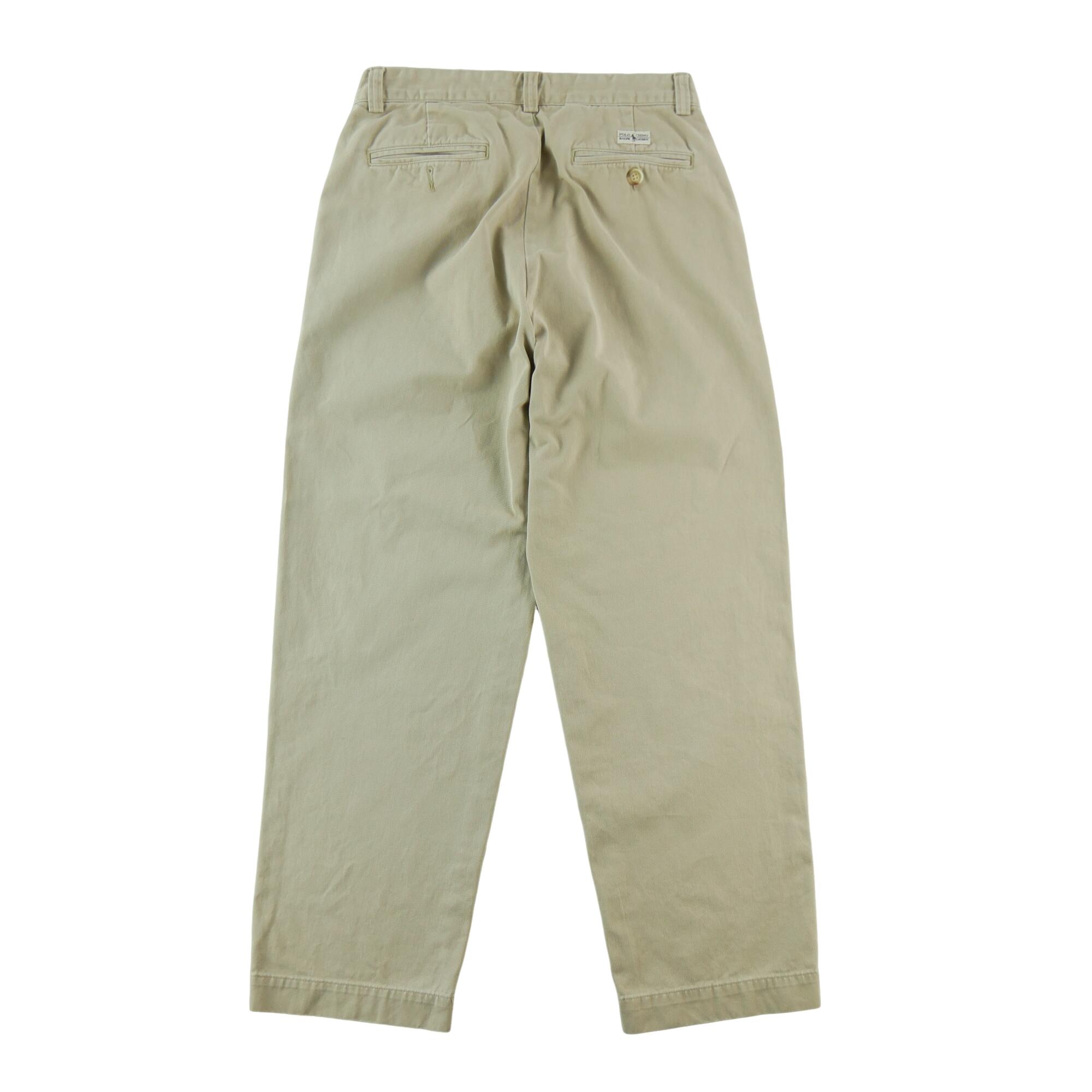 Segunda vida - Polo Ralph Lauren Calça Masculina Philip 31/30 Bege - Como novo 2/7