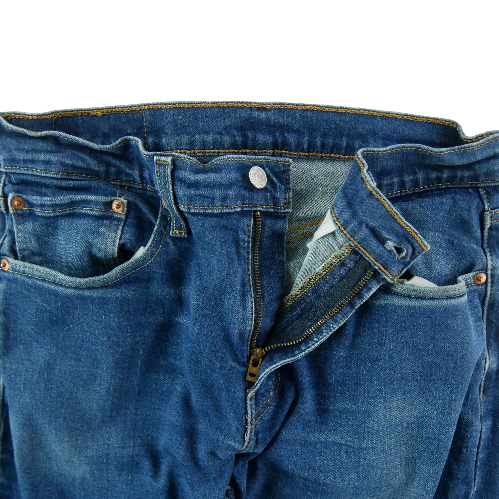 Calça jeans masculina Levi Strauss 559 relaxed fit W33/L32 5/7