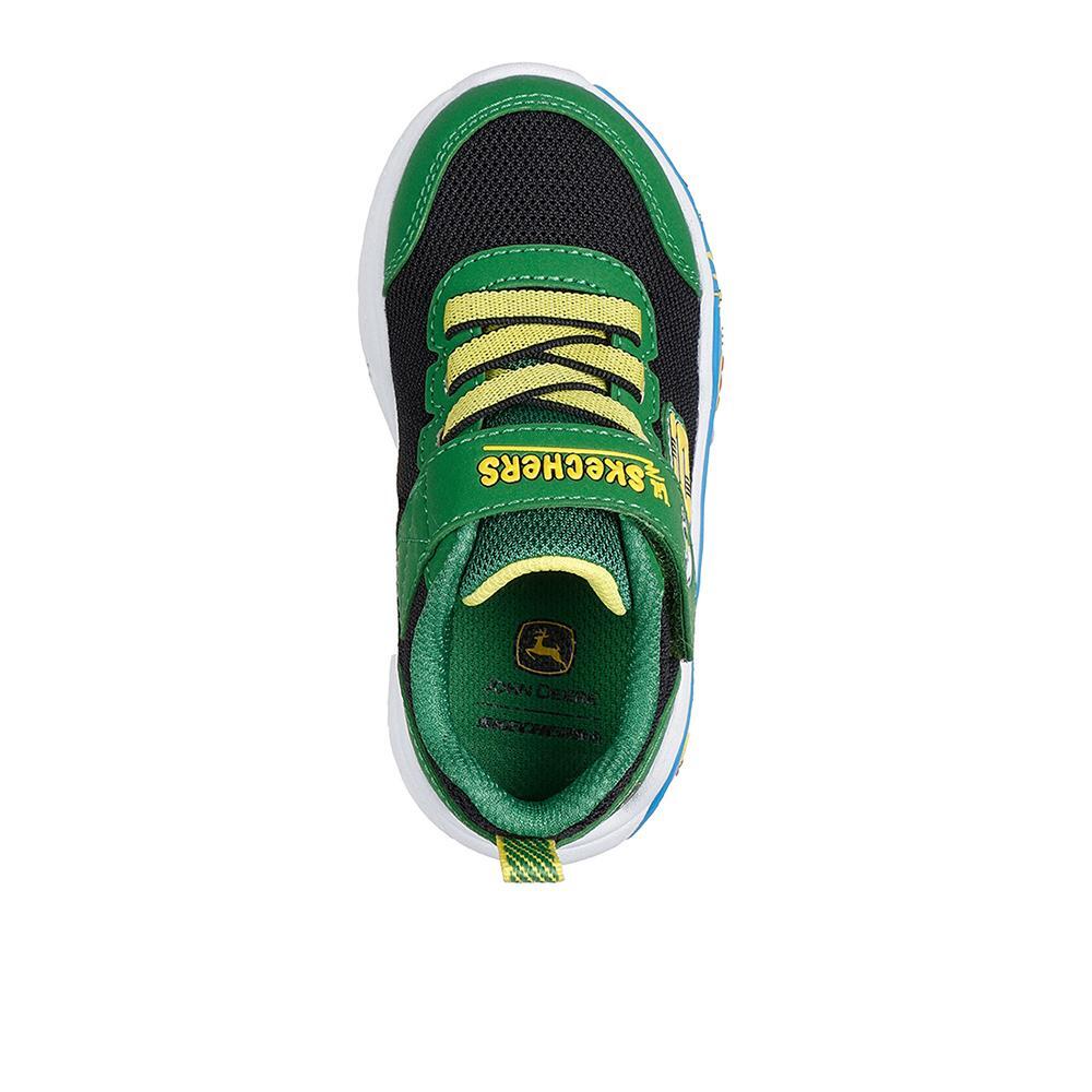 Sapatilhas Skechers Menino Play Scene Barn Squad Buddies Verde 3/5