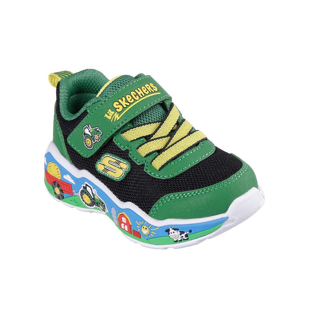 Sapatilhas Skechers Menino Play Scene Barn Squad Buddies Verde 2/5