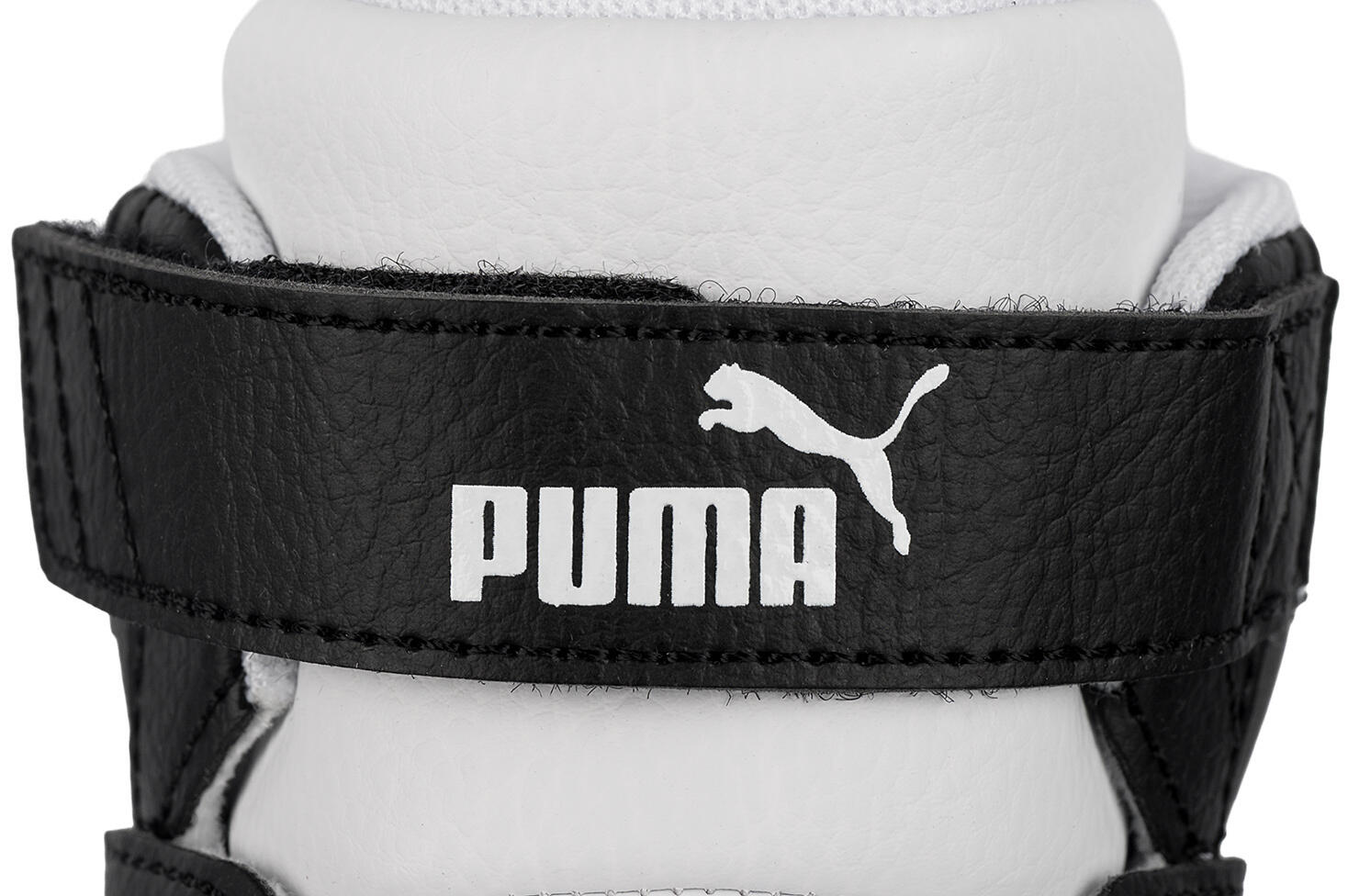 Dziecięce buty sneakersy sportowe wysokie PUMA REBOUND V6 Mid AC+ PS 393832-01 5/7